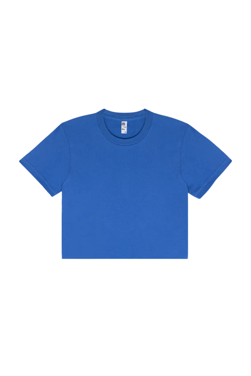 FINE JERSEY S/S CROP T