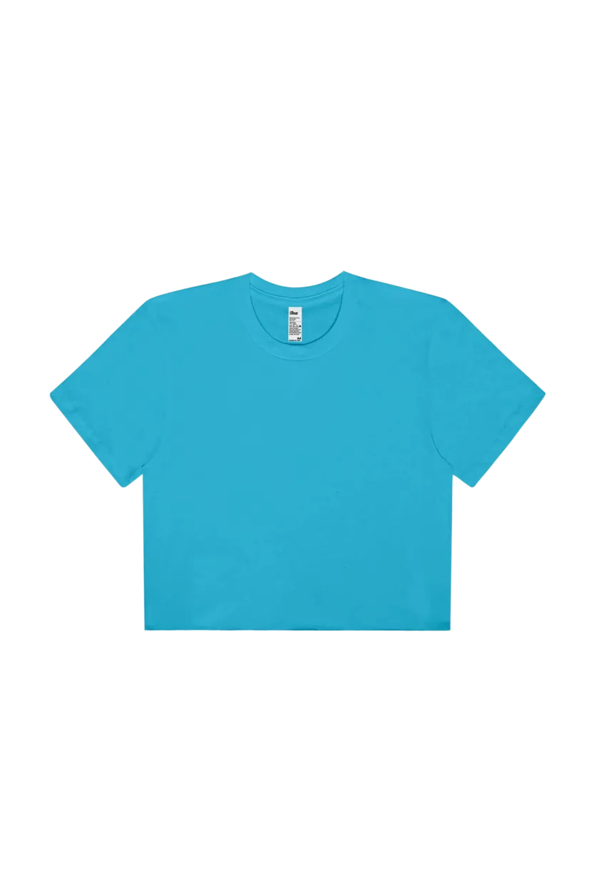 FINE JERSEY S/S CROP T