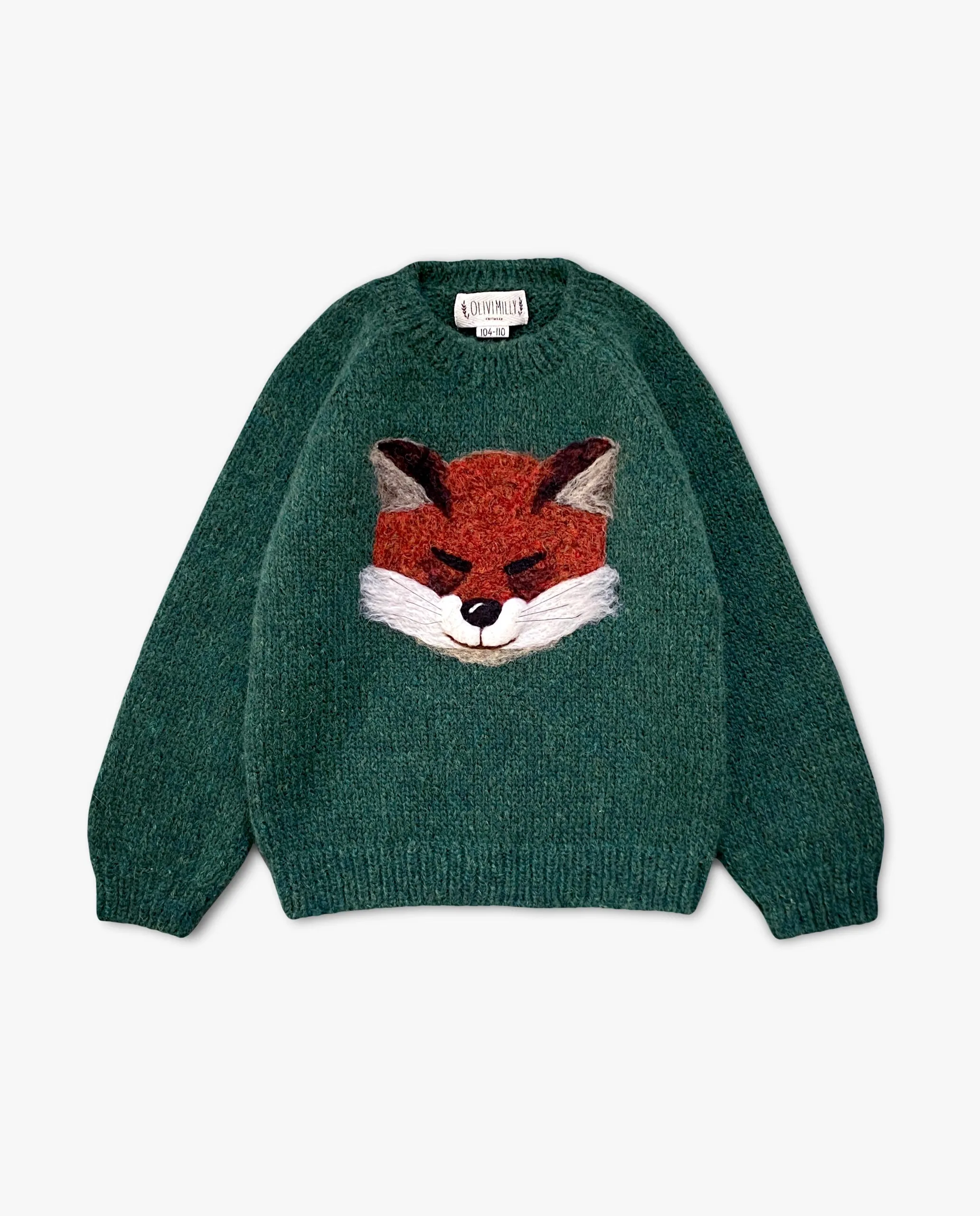 Fox jumper | Emerald
