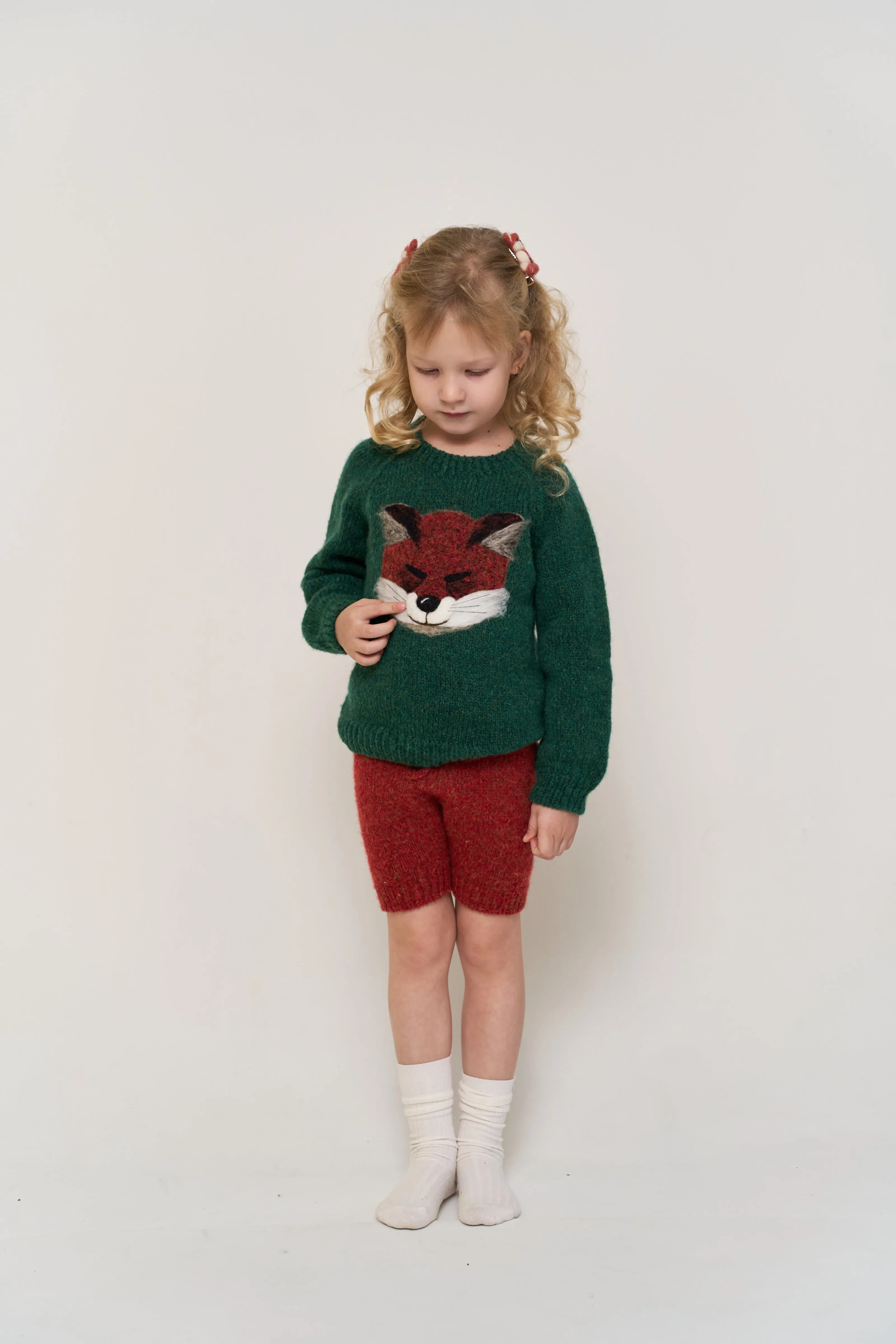 Fox jumper | Emerald
