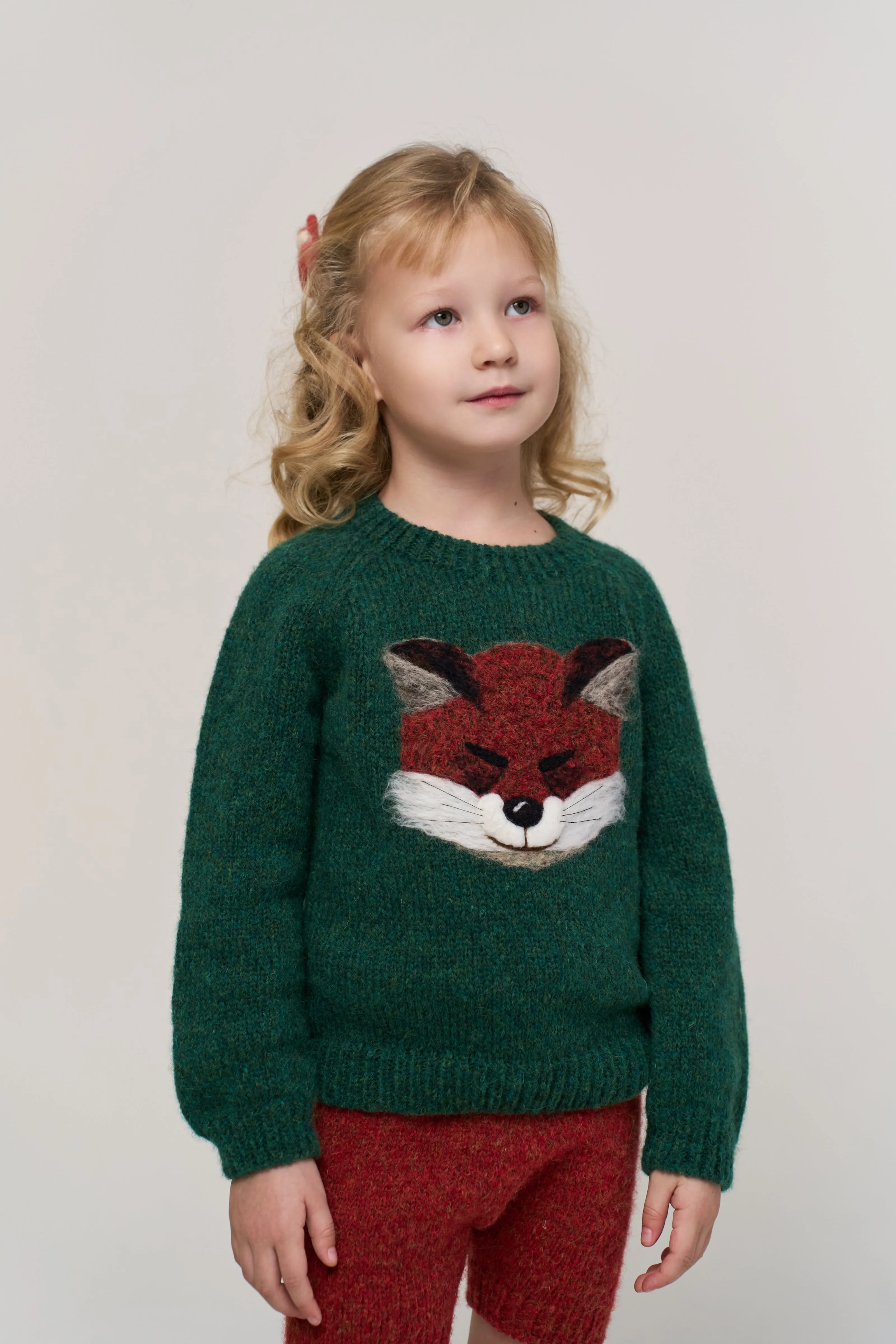 Fox jumper | Emerald