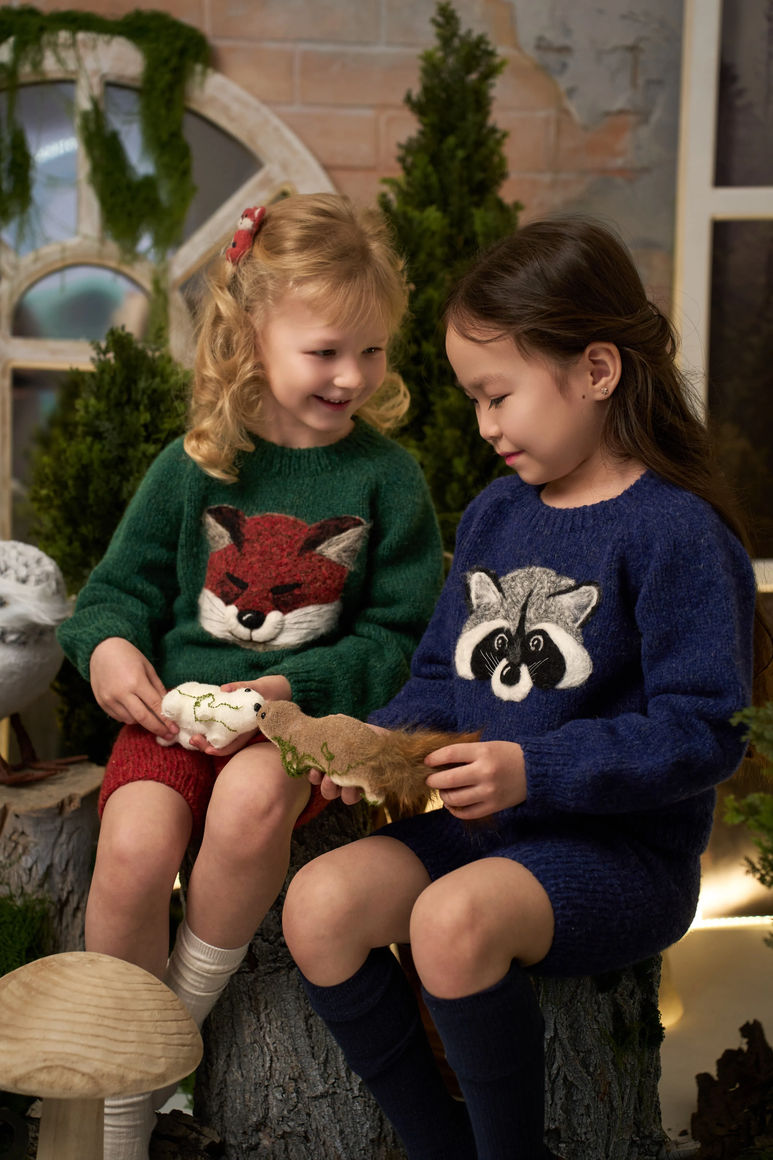 Fox jumper | Emerald