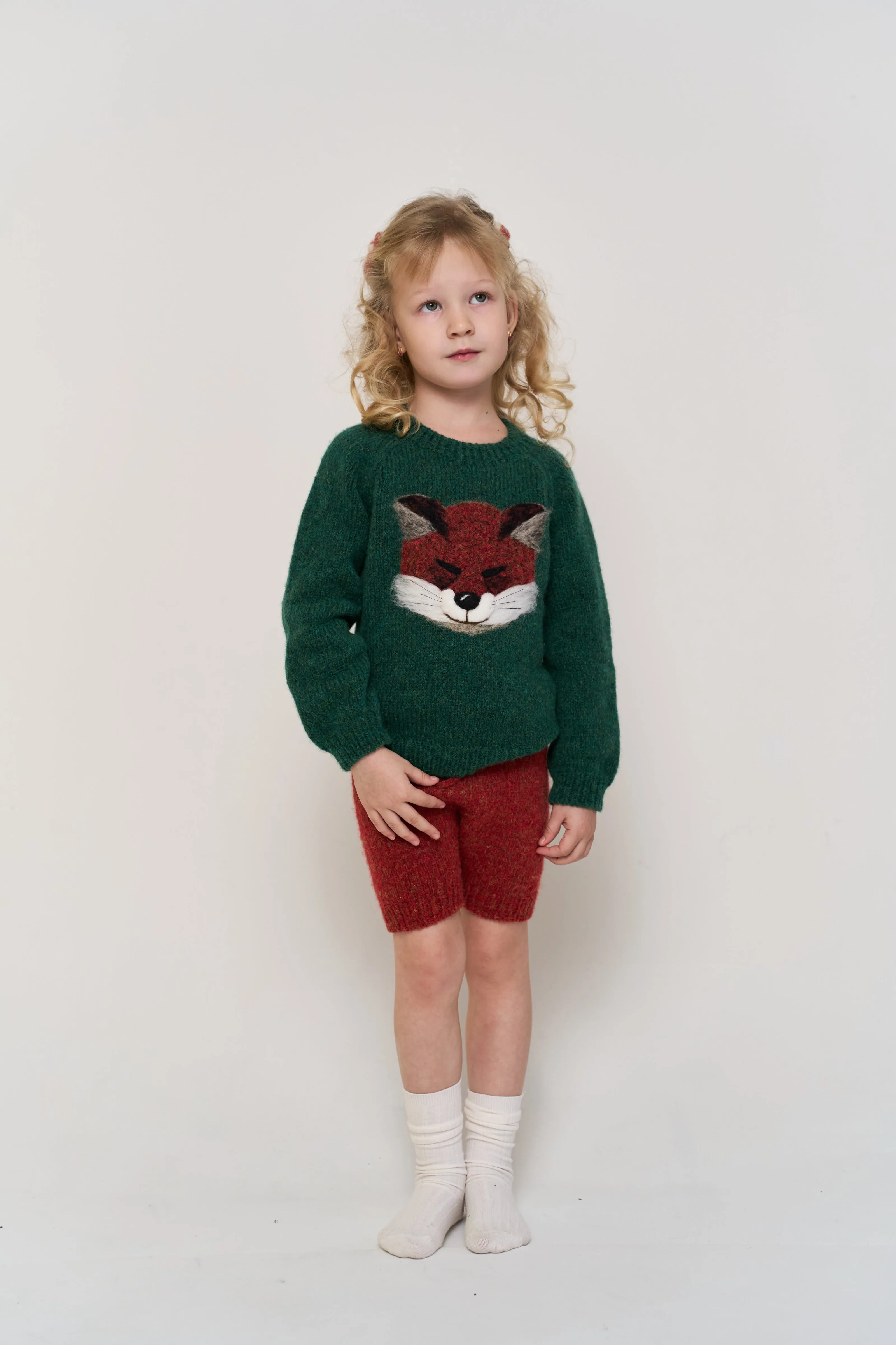 Fox jumper | Emerald