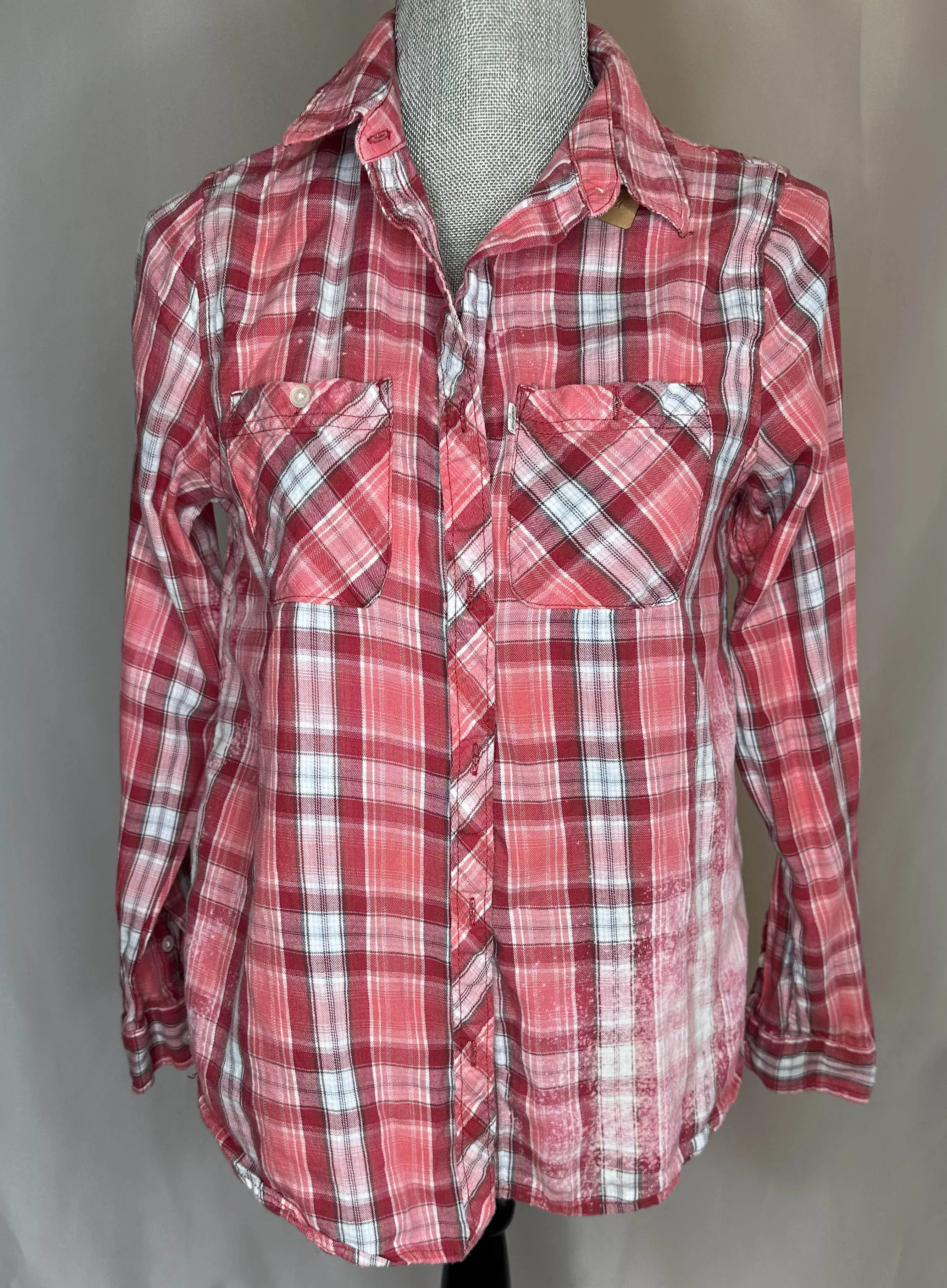 Fringed detail "Save a horse ride a cowboy" Women's Small Shirt