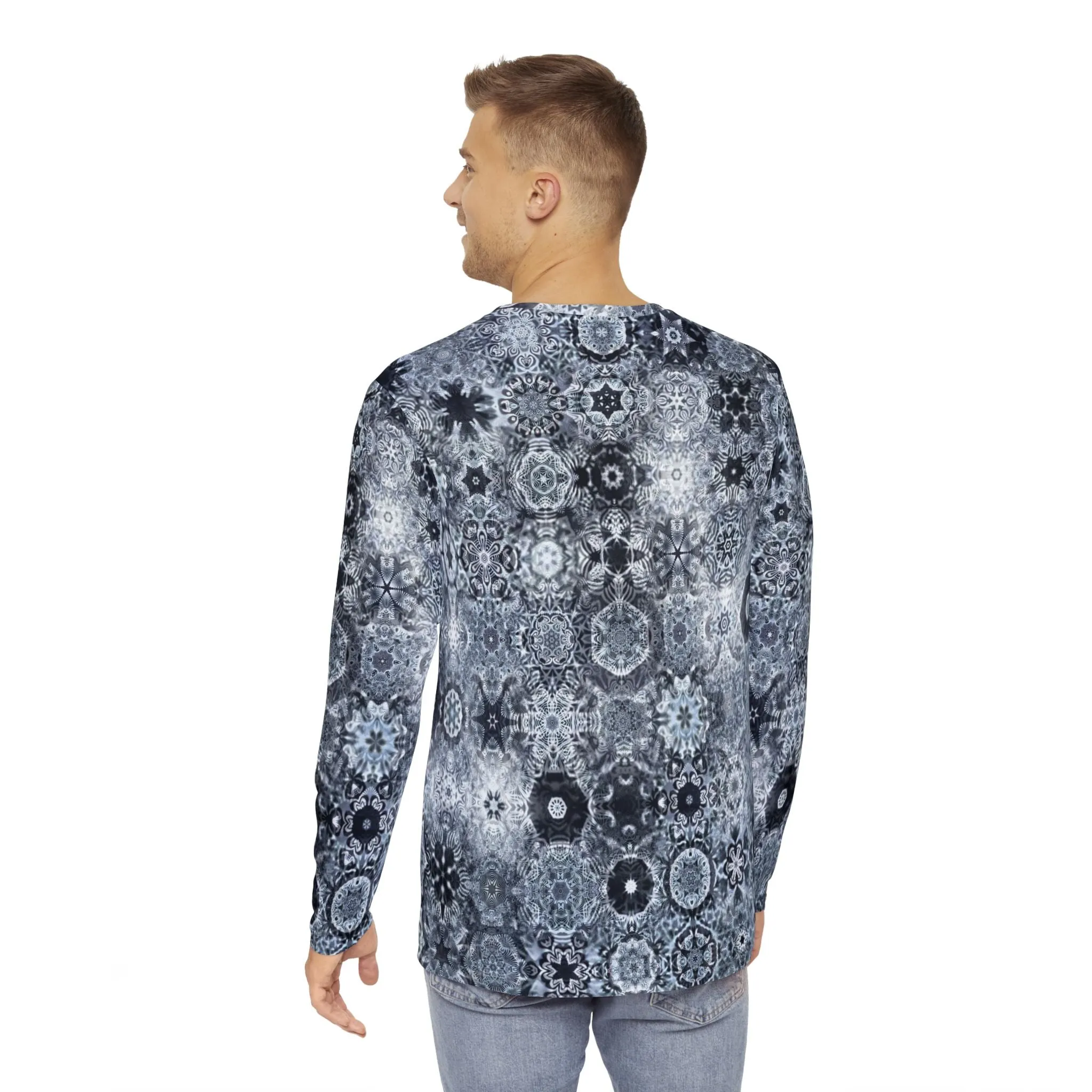Galaxy Frog Cymatics Long Sleeve Shirt (AOP)