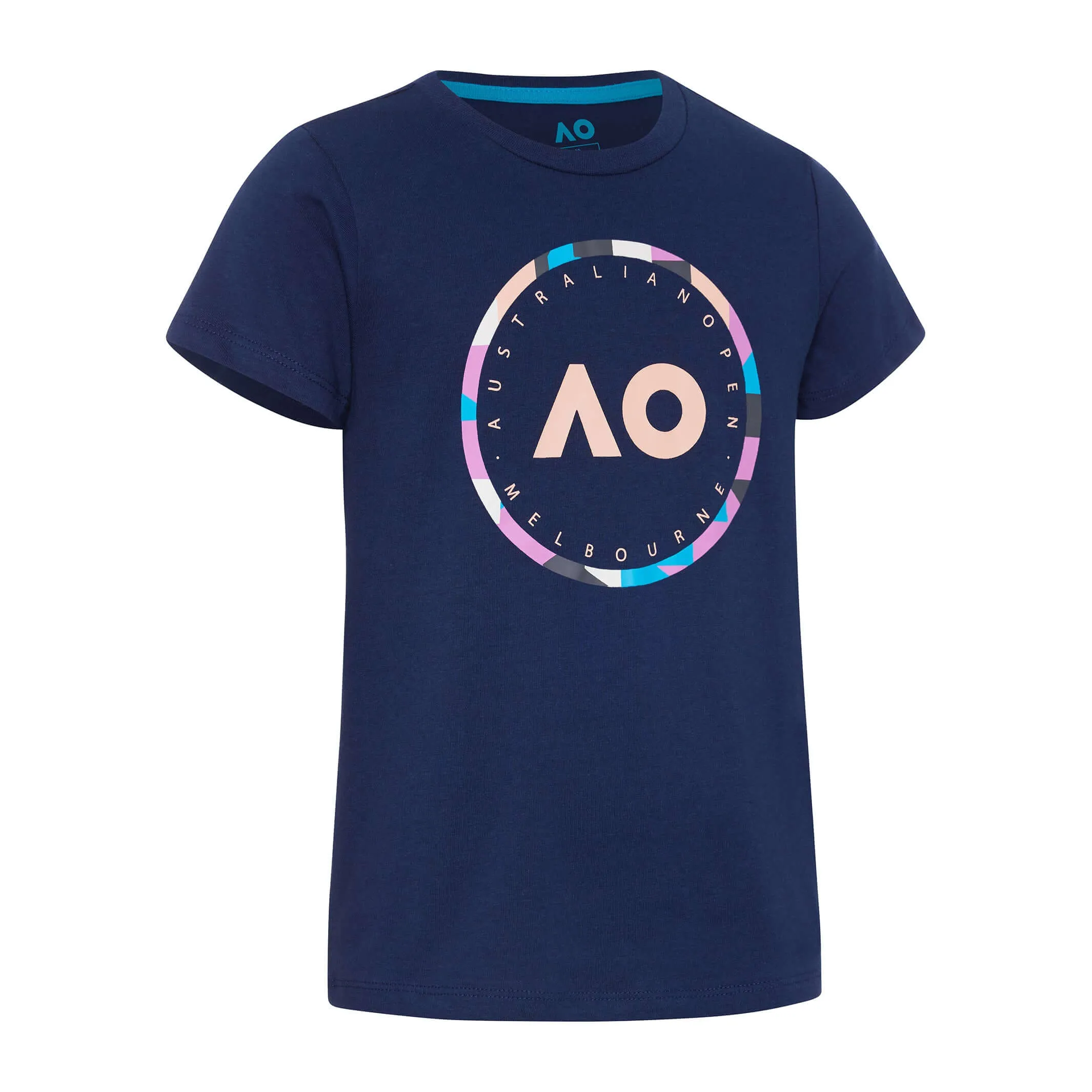 Girl's T-Shirt Round Logo