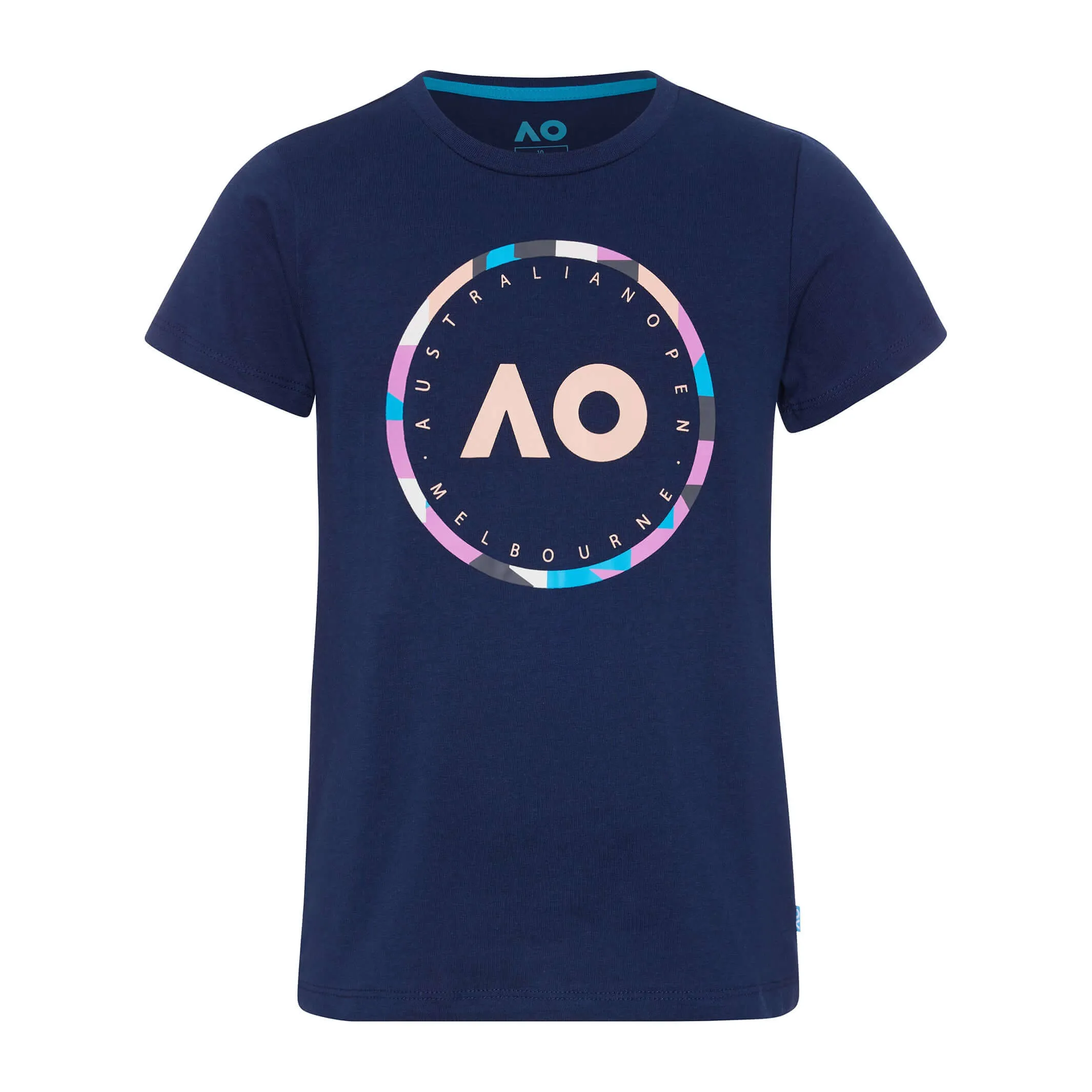 Girl's T-Shirt Round Logo