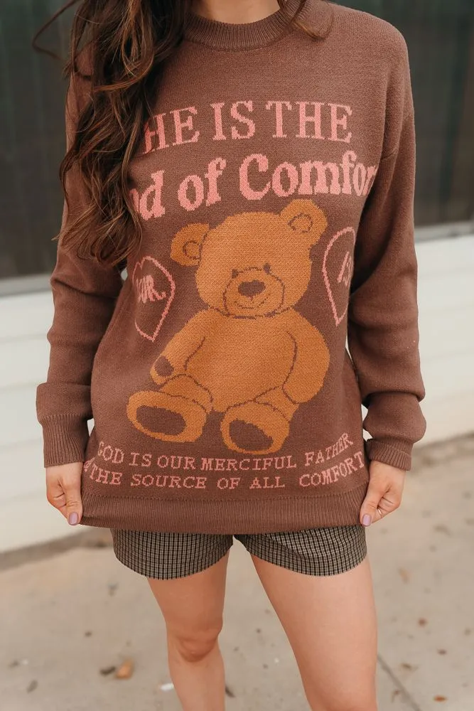 God of Comfort Jacquard Sweater