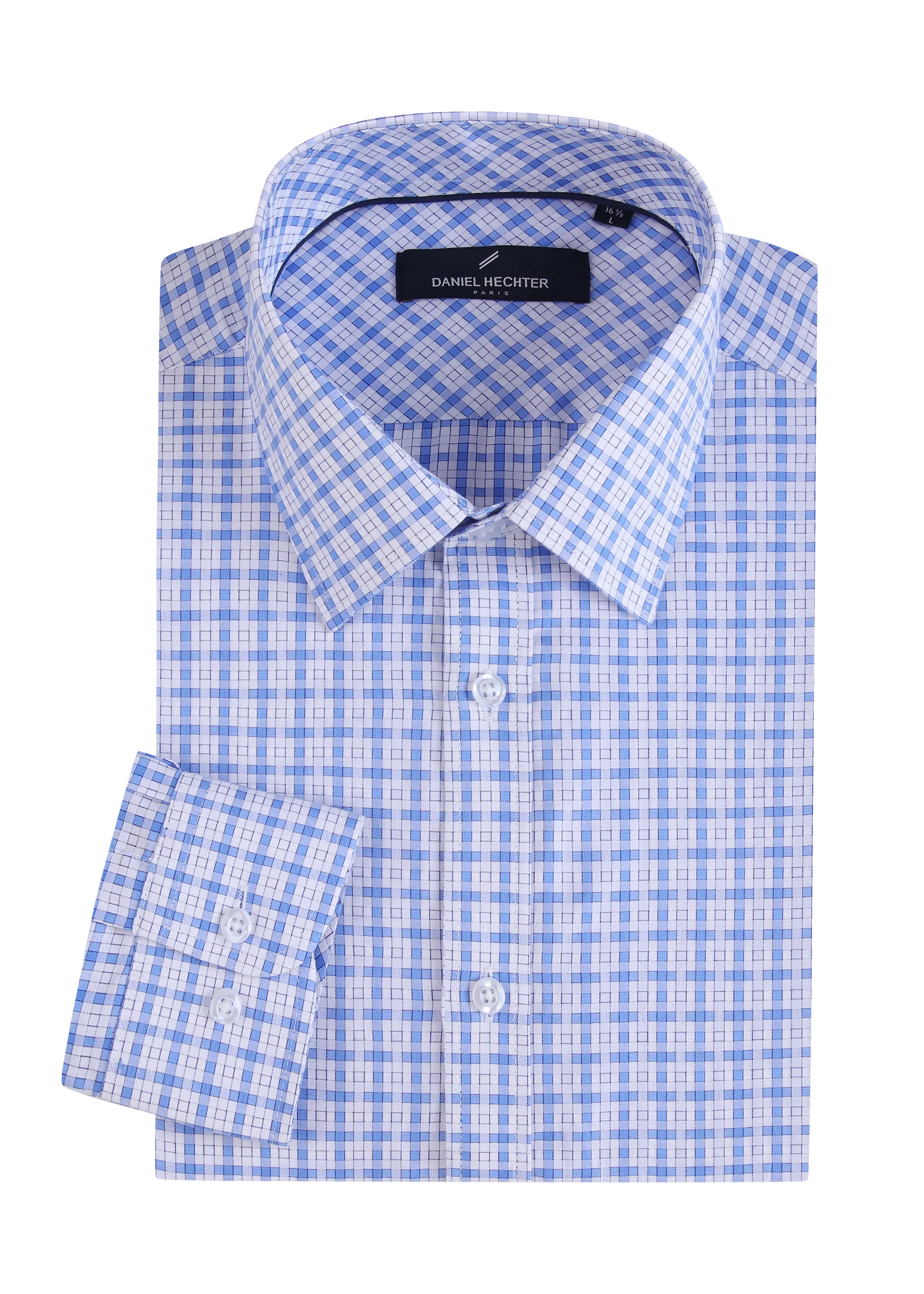 Hechter Paris Geo Slim Fit Dress Shirt