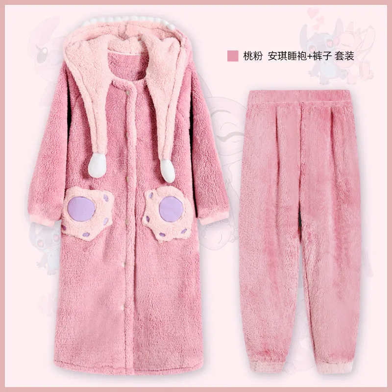 INSTOCK-Winter women's coral fleece flannel