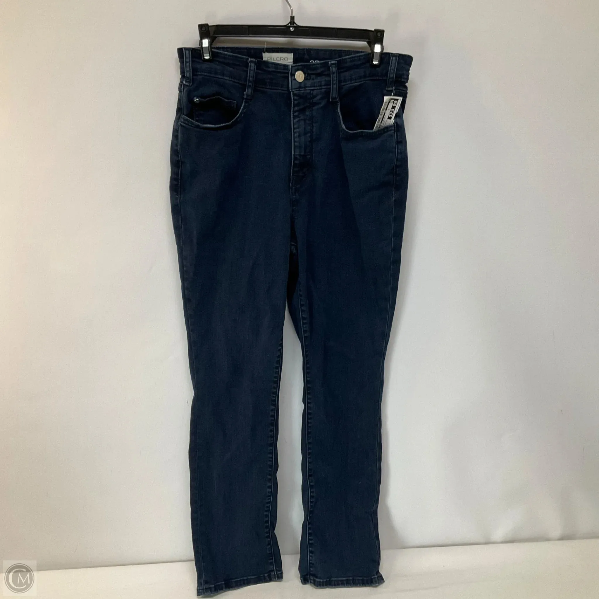 Jeans Straight By Pilcro In Blue Denim, Size: 6