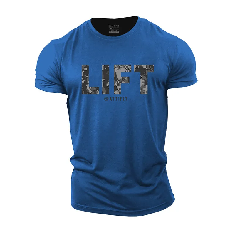 Lift Graphic Cotton T-Shirt