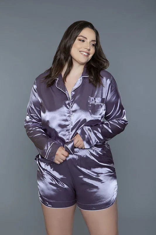 Liz Lilac PJ Set