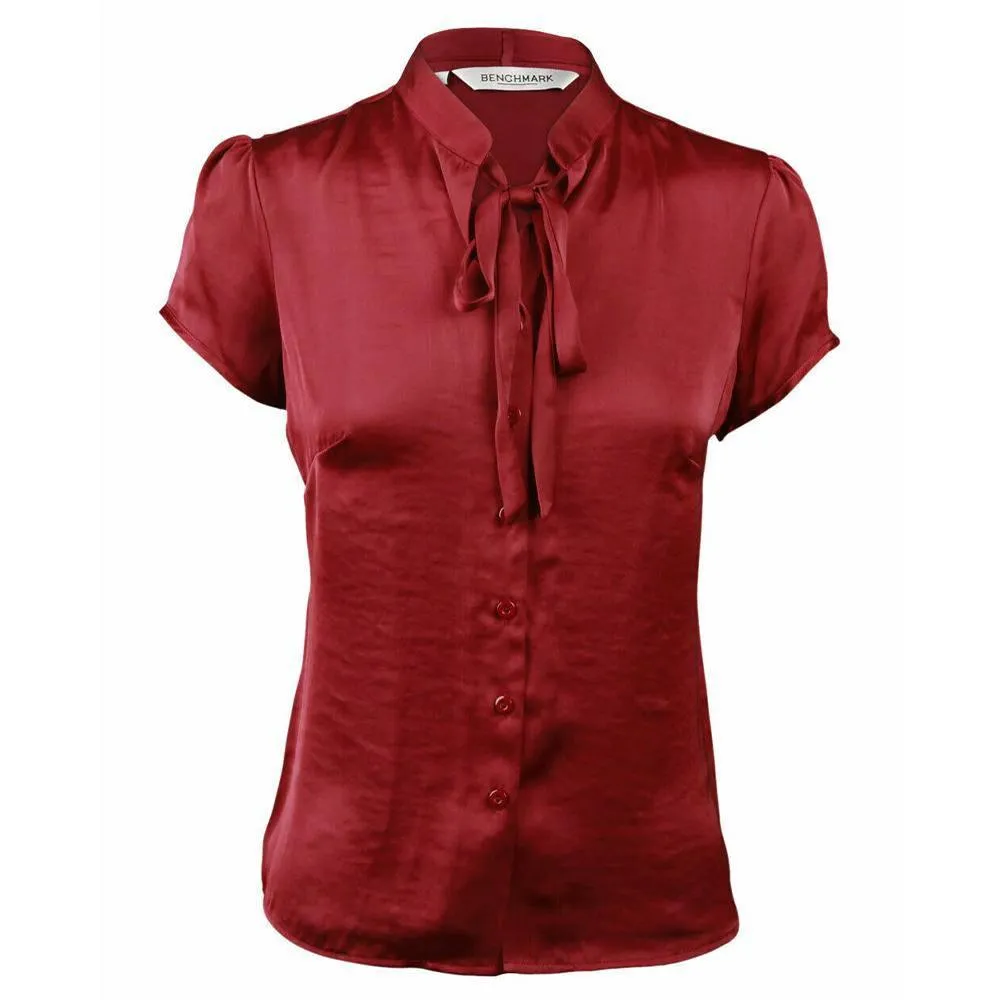 M8810 Women's Tie Neck Blouse
