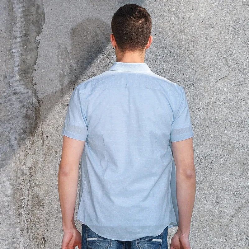 Men's Casual Shirt Short Sleeve