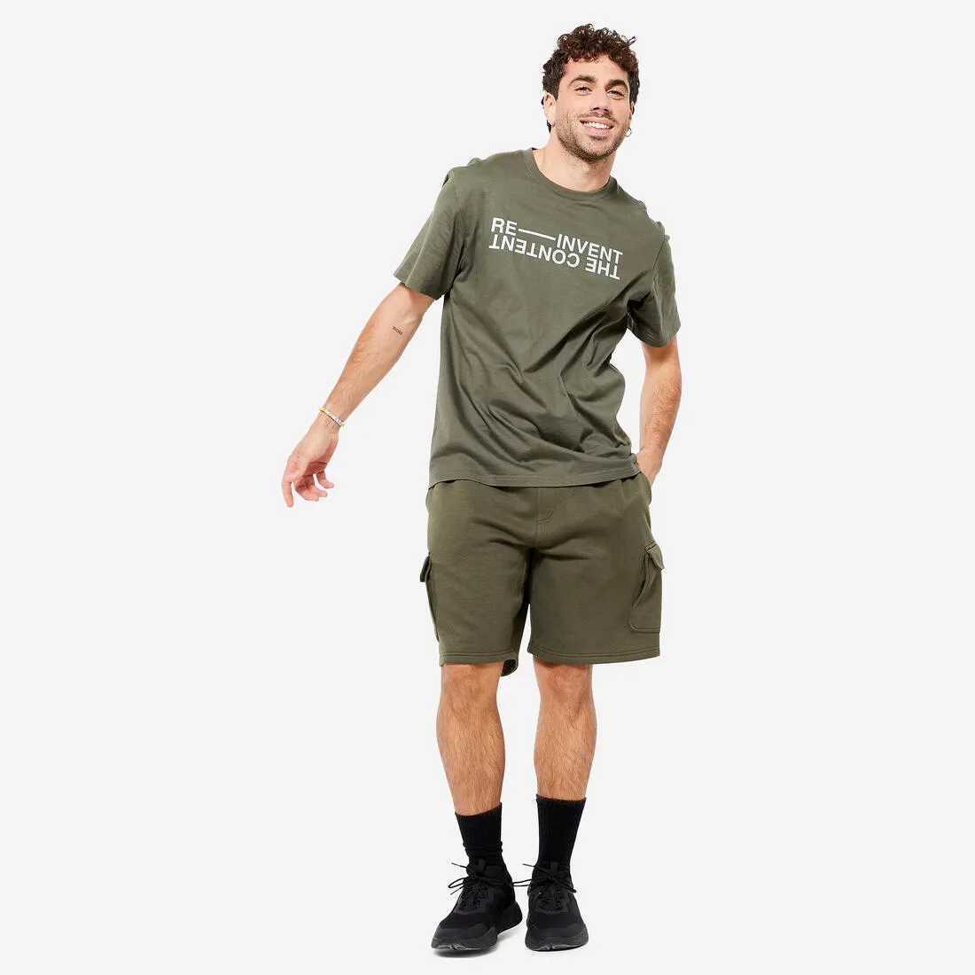 Men's Regular Cotton Fitness T-Shirt