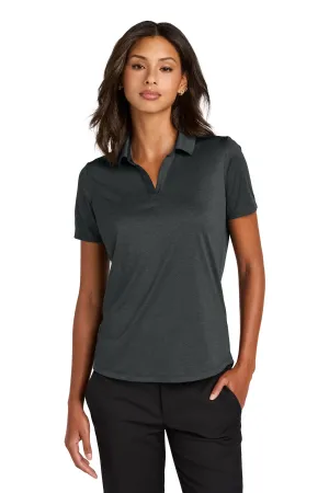 Mercer Mettle Women's Recharge Jersey Polo MM1021 Anchor Grey Heather