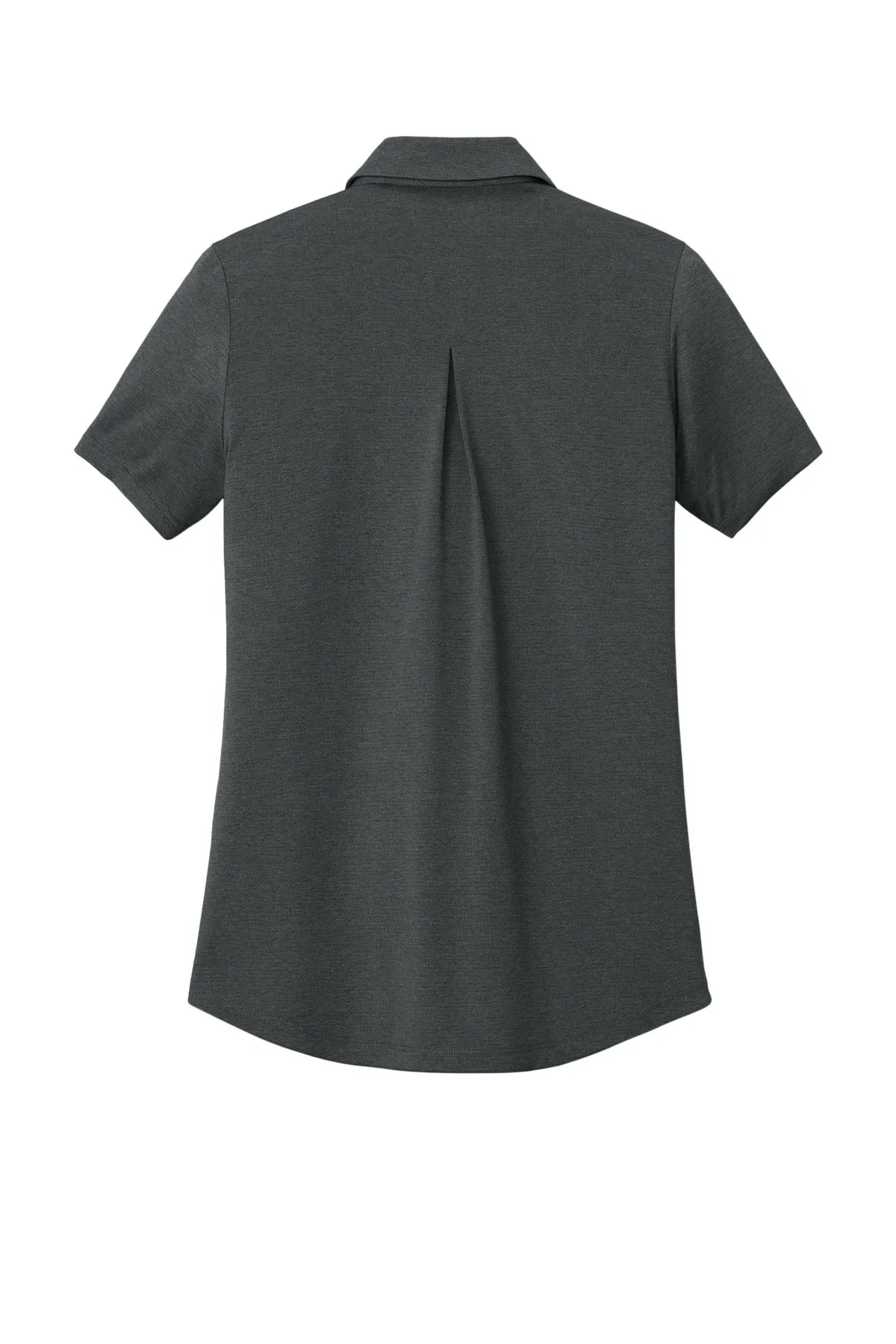 Mercer Mettle Women's Recharge Jersey Polo MM1021 Anchor Grey Heather