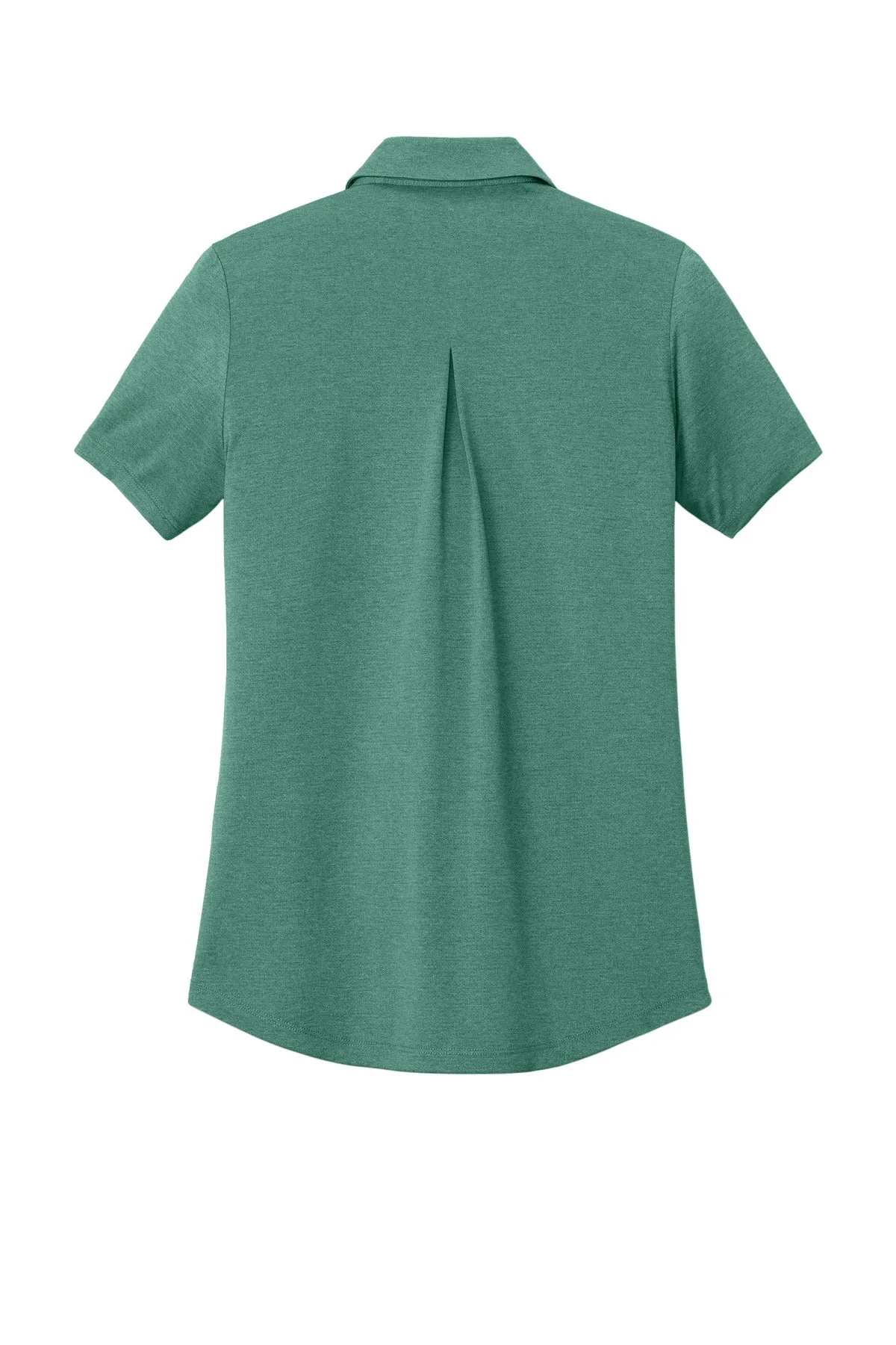 Mercer Mettle Women's Recharge Jersey Polo MM1021 Sage Heather