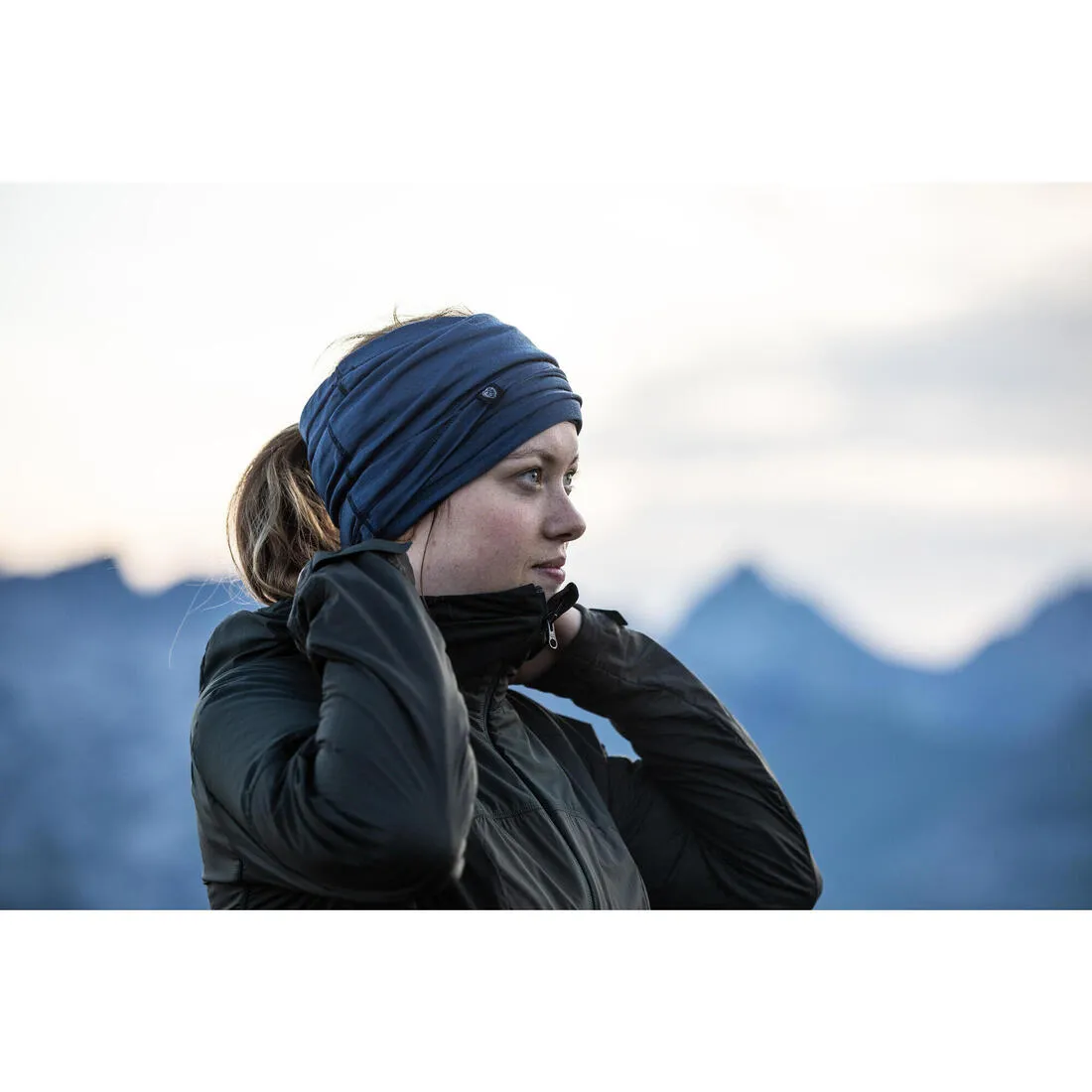 MERINO WOOL TREKKING SCARF  - MT500