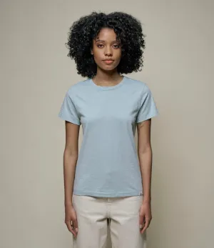 Merz b. Schwanen - WSCT20 Women's Pima Cotton T-Shirt, 4.6oz Relaxed Fit - Ice
