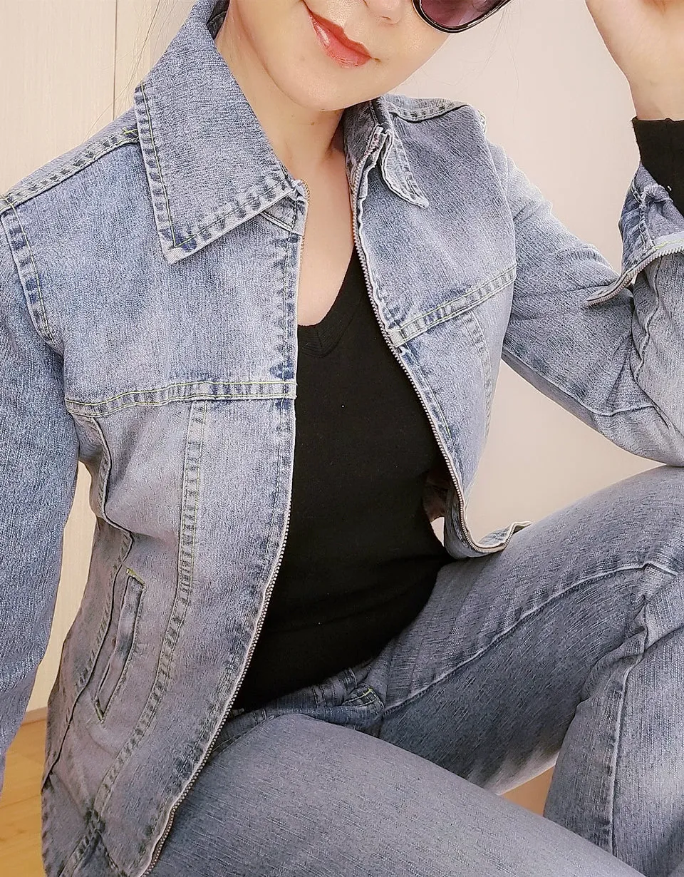 MISS PINKI Amina Denim Jacket
