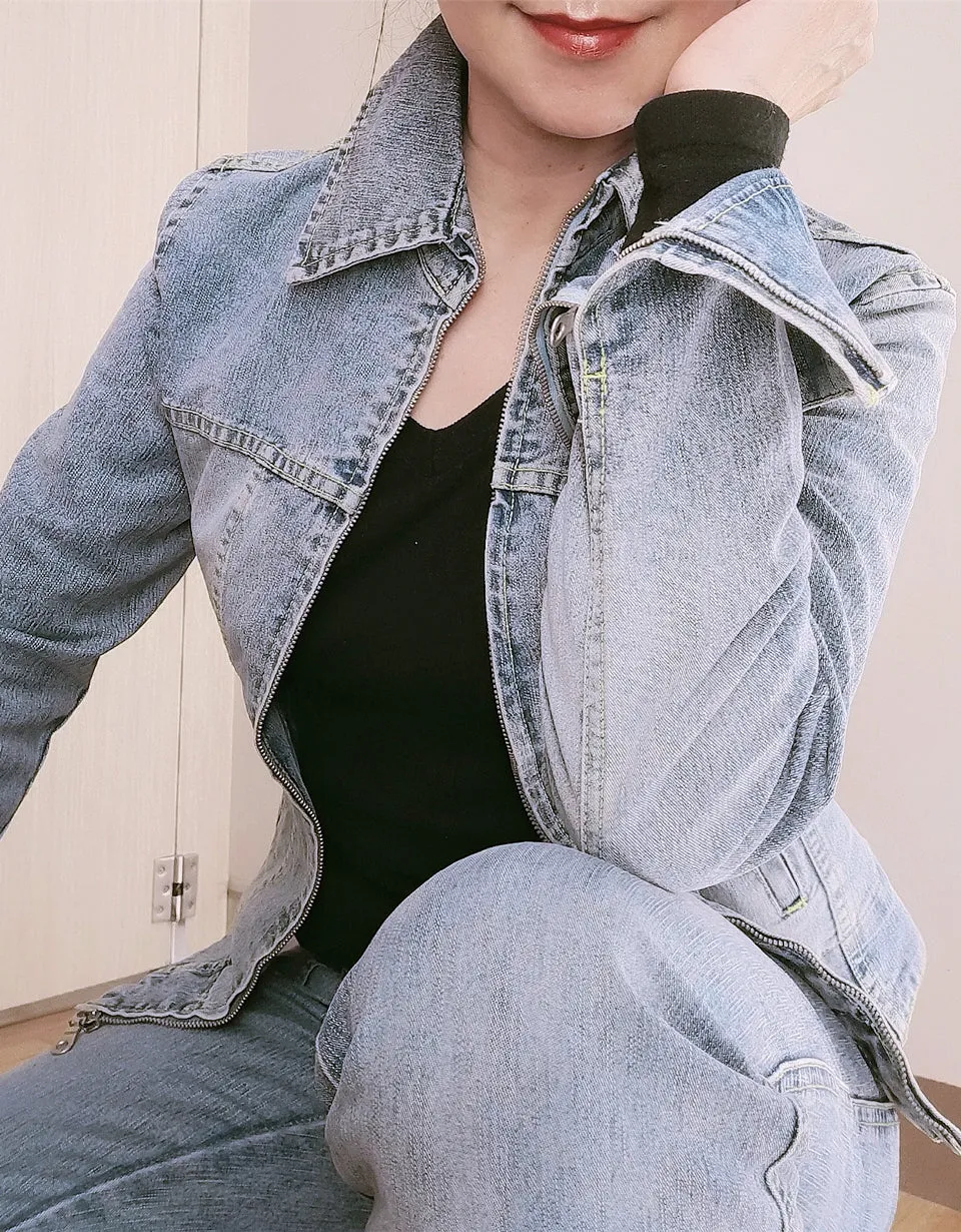 MISS PINKI Amina Denim Jacket