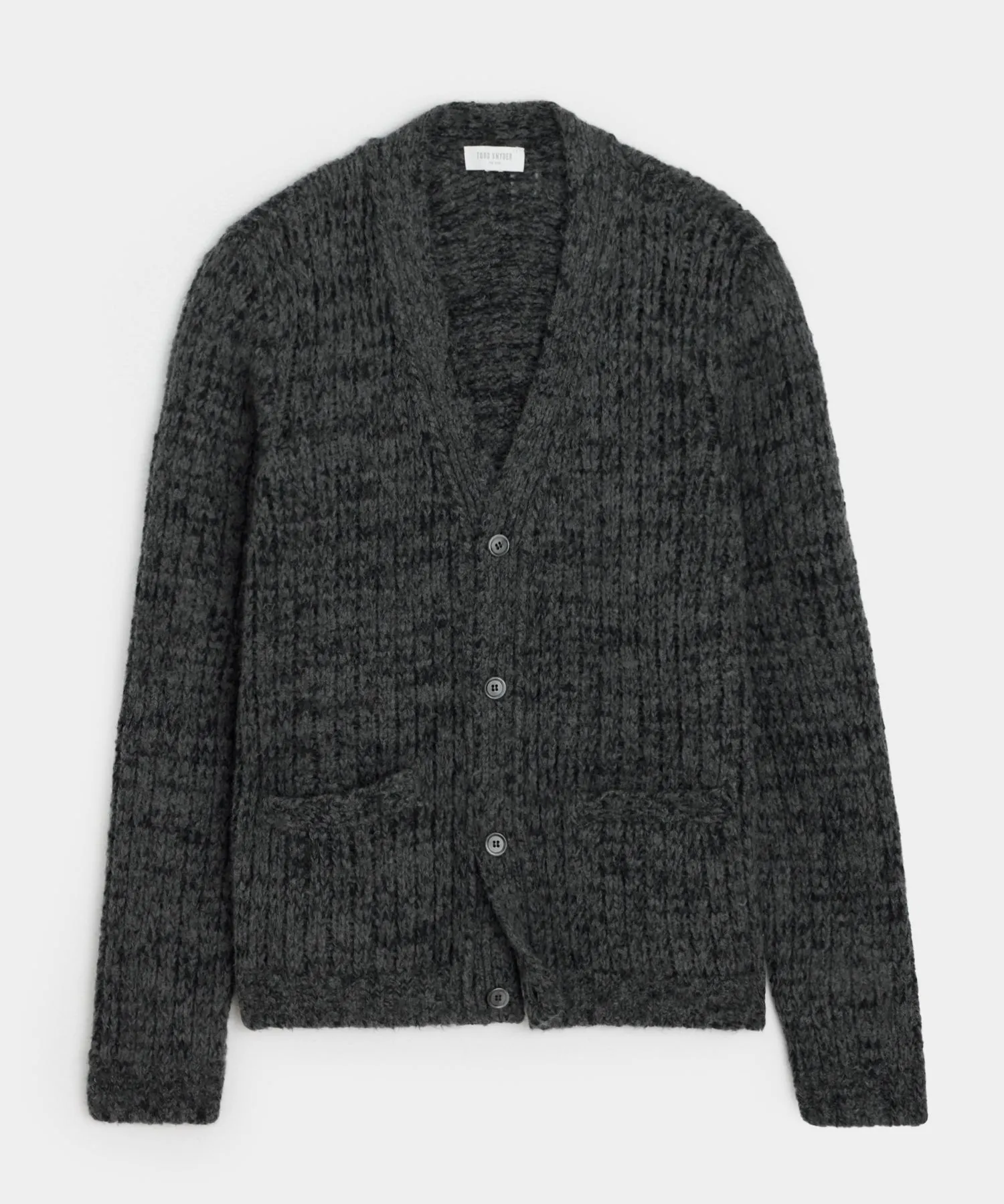 Mouliné Drop Needle Cardigan