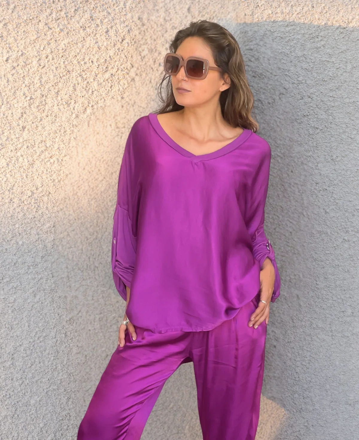 Moulin Satin V Sweater