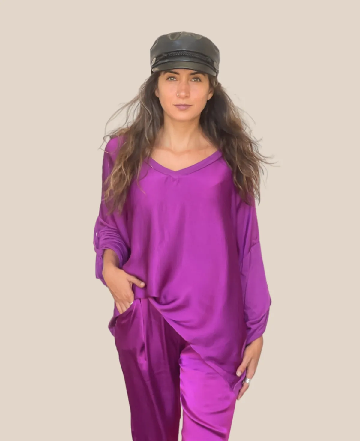 Moulin Satin V Sweater