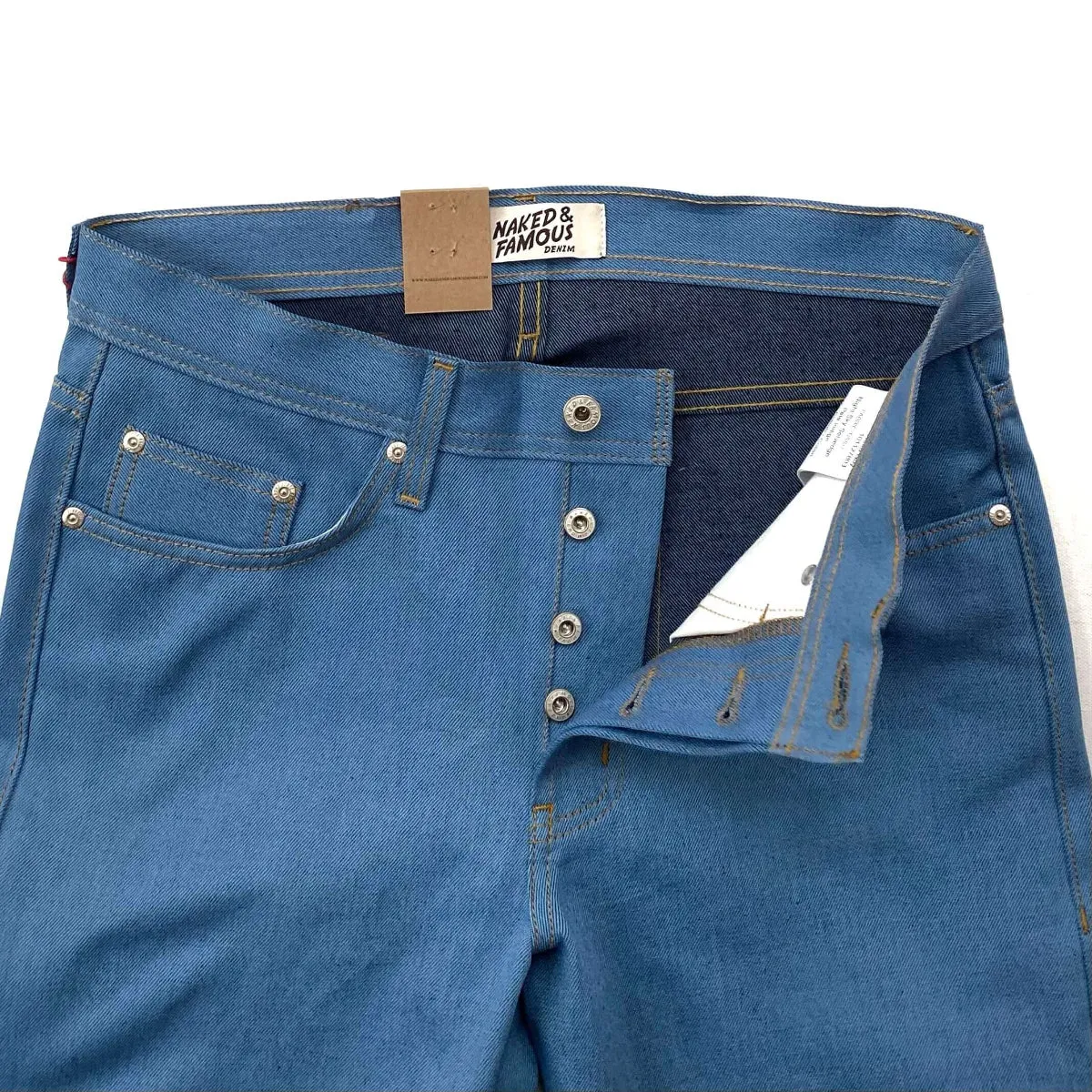 Naked & Famous Denim Night Sky Selvedge - Weird Guy Jeans