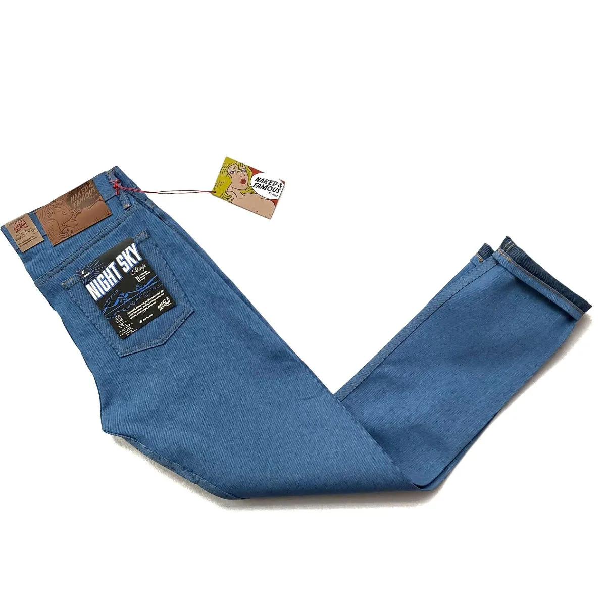 Naked & Famous Denim Night Sky Selvedge - Weird Guy Jeans
