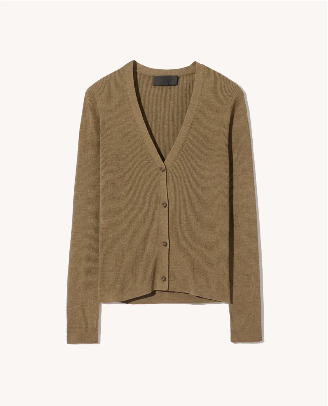 NARI CARDIGAN IN MILITARY GREEN