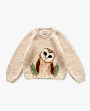 Owl Jumper | Wheat