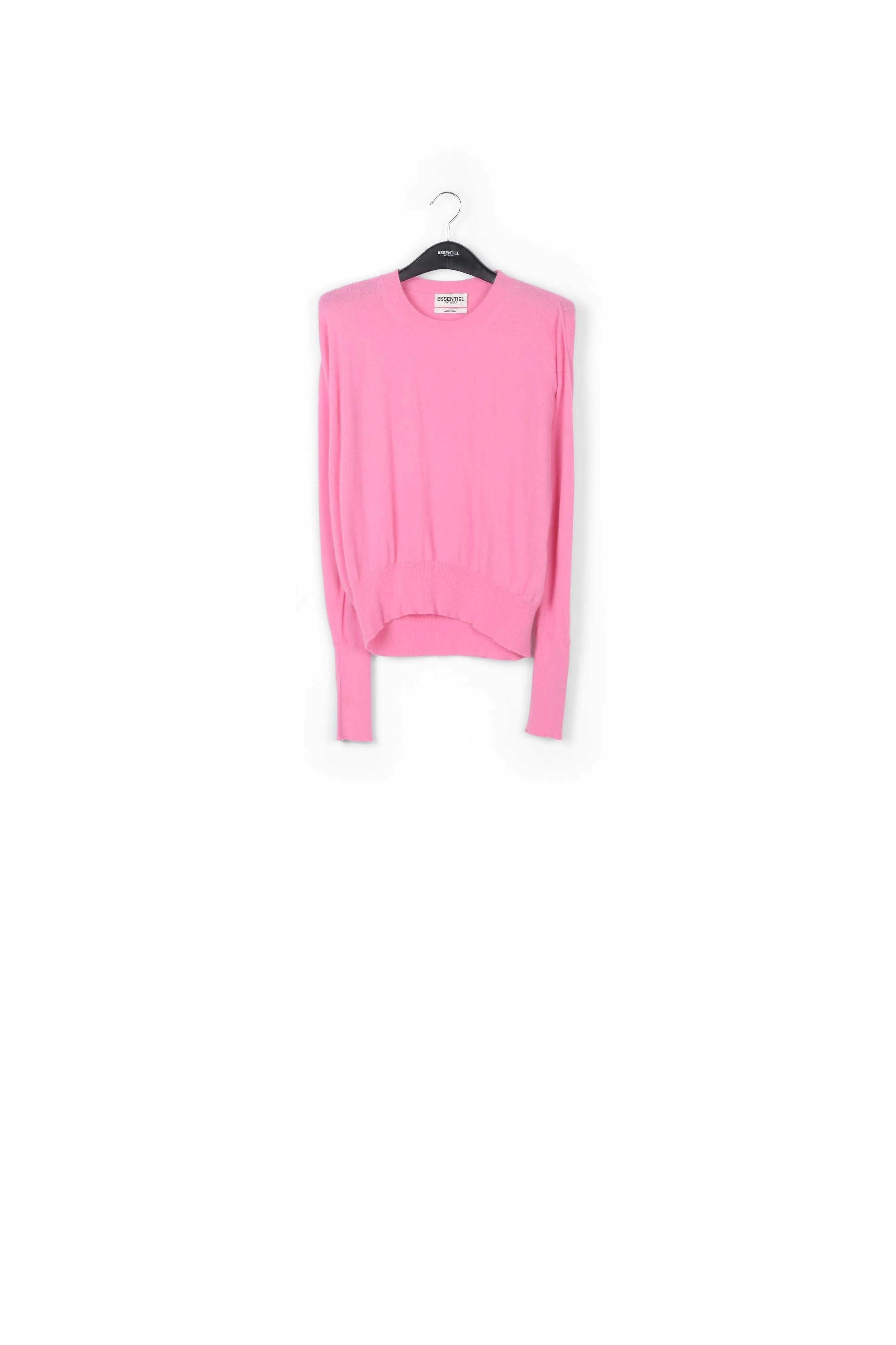 Pink merino wool blend sweater