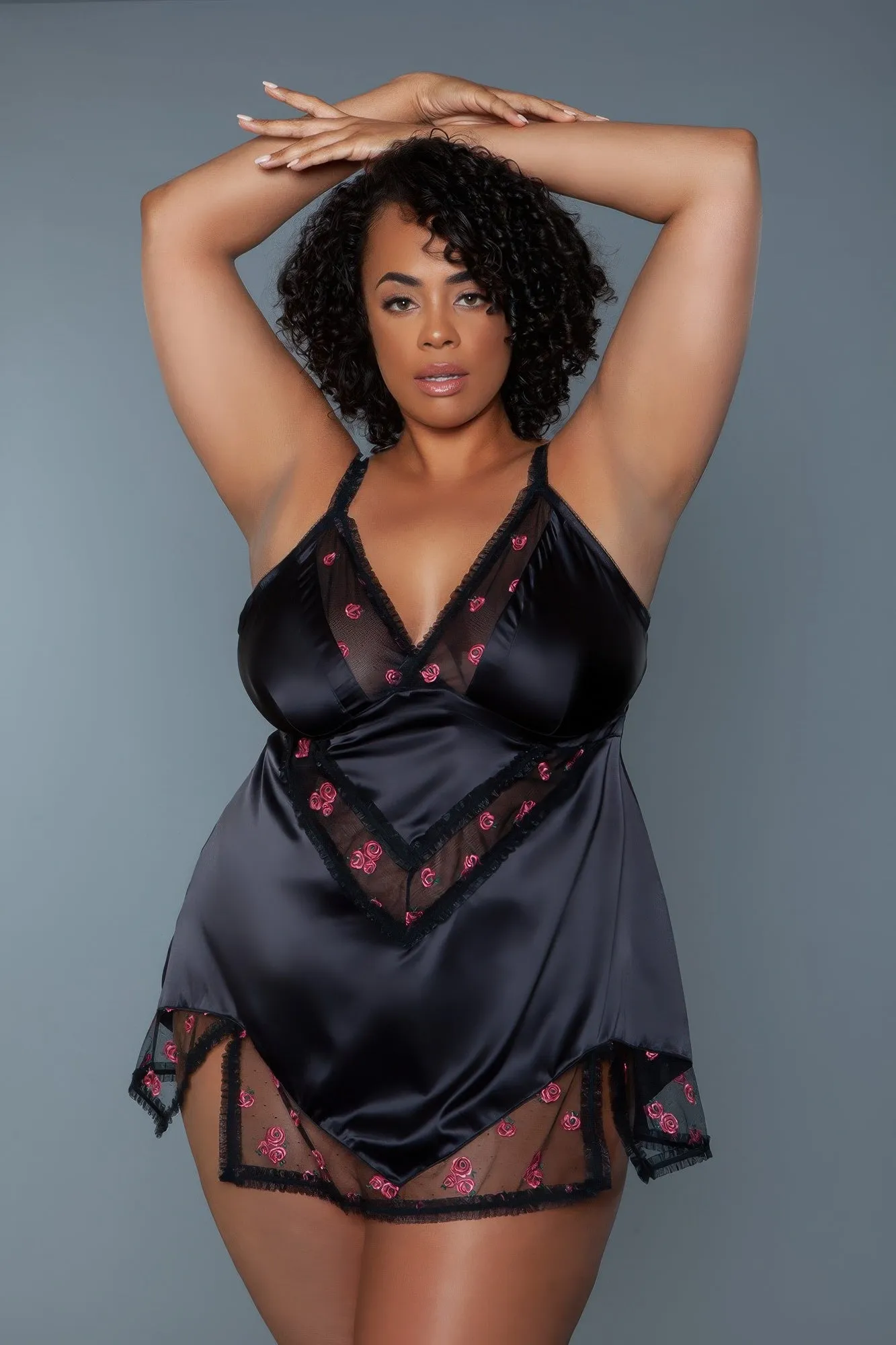 Plus Size Katherine Babydoll Lingerie
