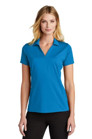 Port Authority Women's Performance Staff Polo LK398 Brilliant Blue