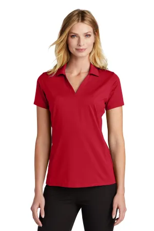 Port Authority Women's Performance Staff Polo LK398 Engine Red