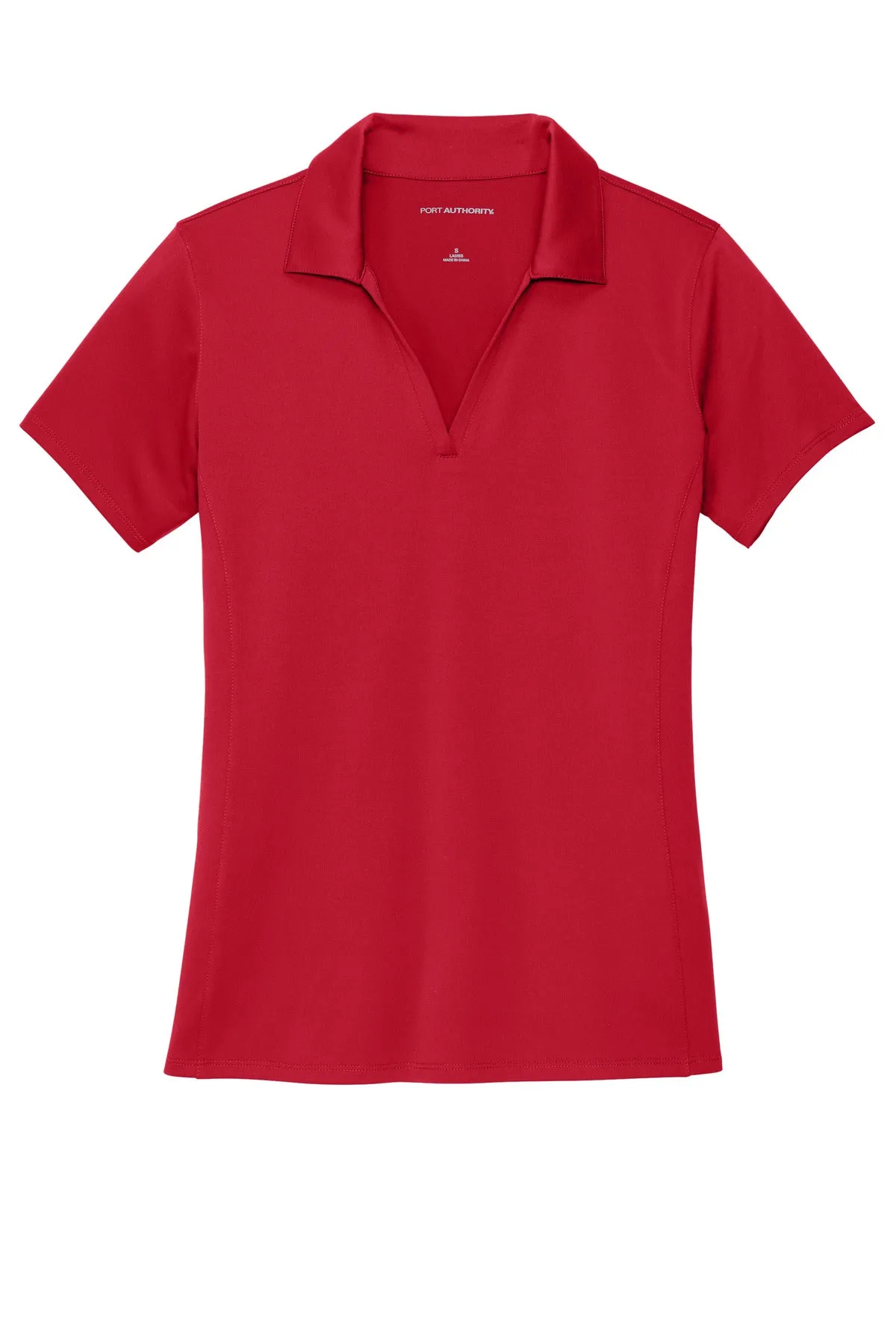 Port Authority Women's Performance Staff Polo LK398 Engine Red