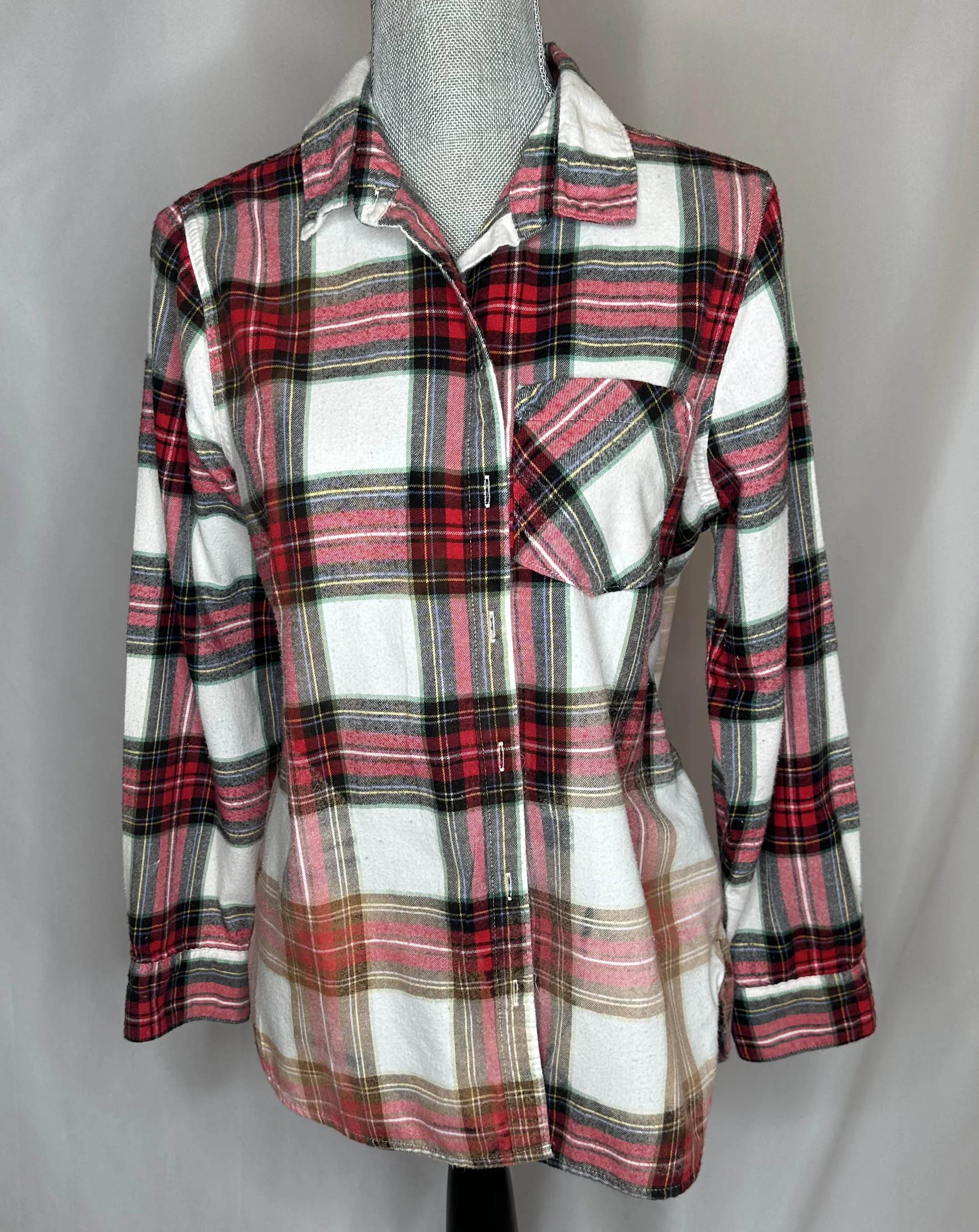 "From her cowboy roots" Women's Flannel