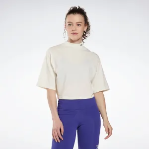 Reebok Apparel Women Myt Cutout T-Shirt Clawht