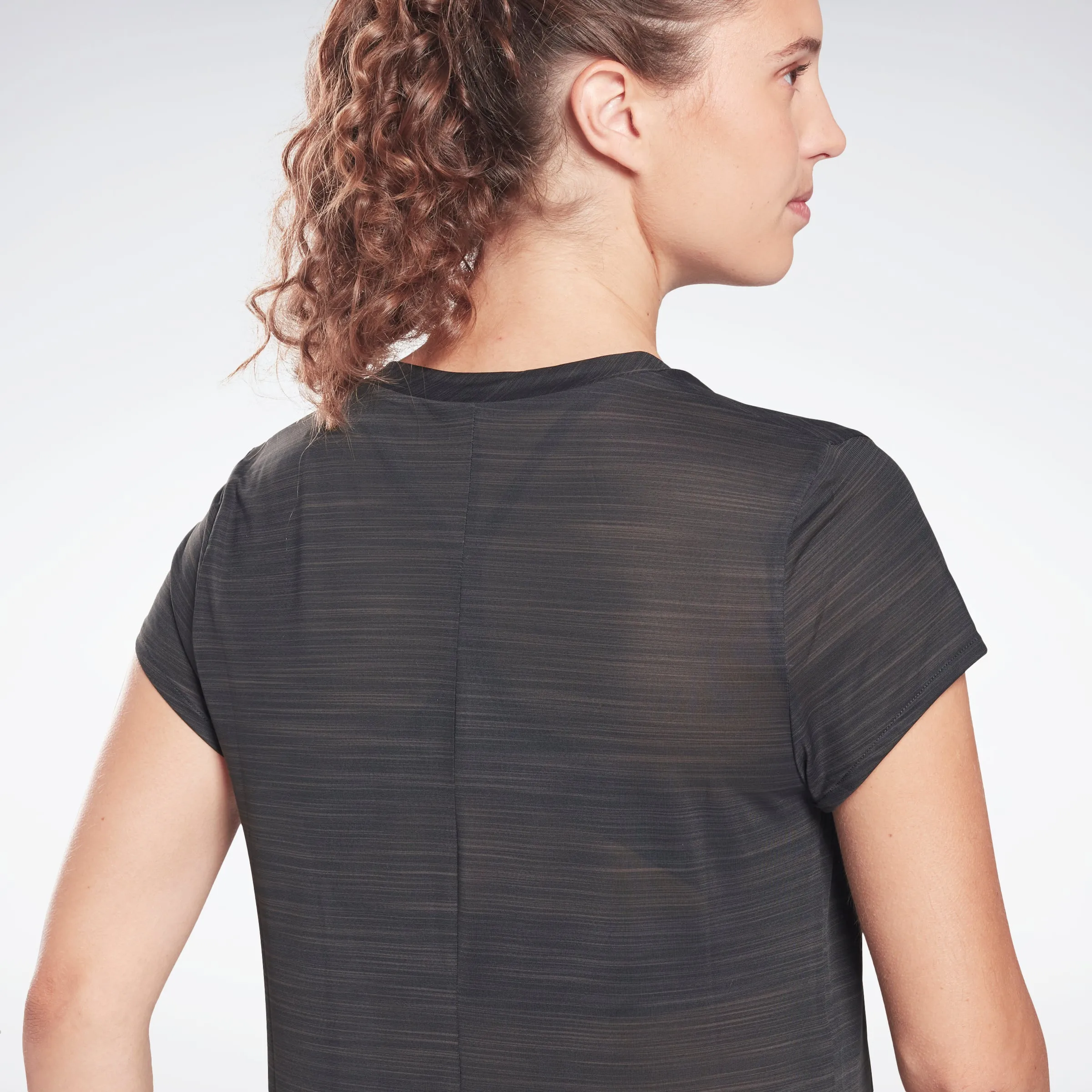 Reebok Apparel Women Workout Ready Activchill T-Shirt Nghblk