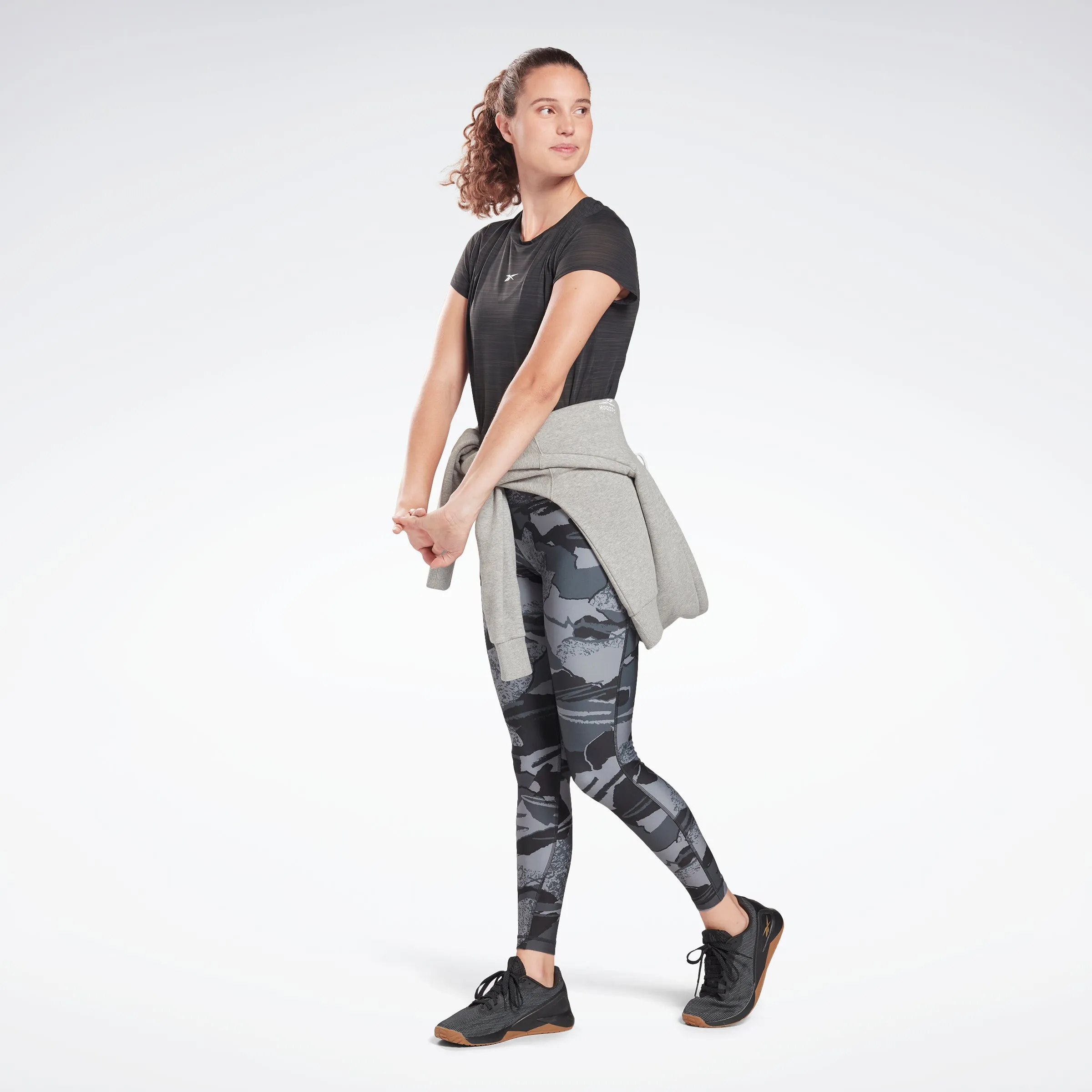 Reebok Apparel Women Workout Ready Activchill T-Shirt Nghblk