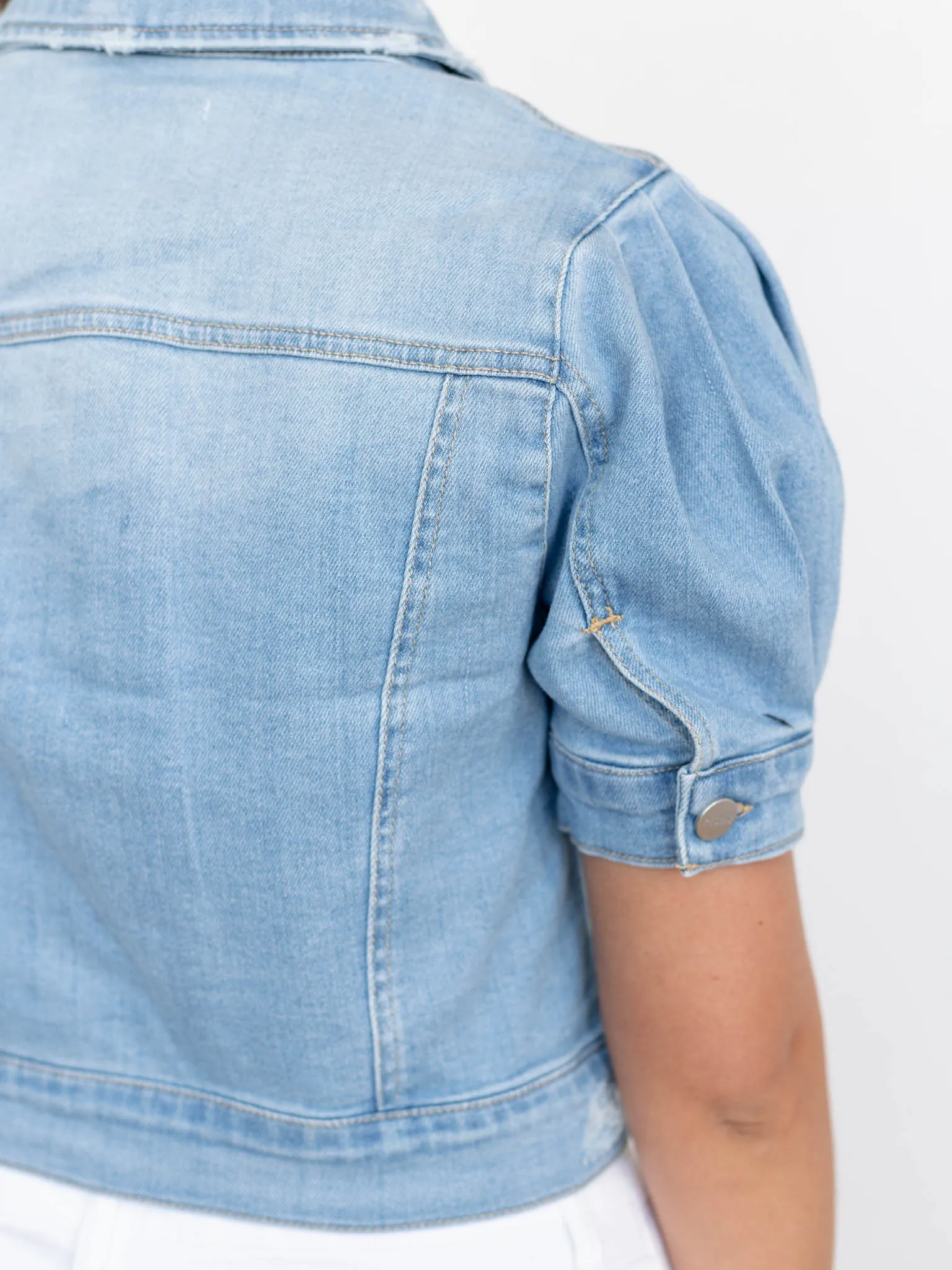 RISEN Elbow Sleeve Jean Jacket