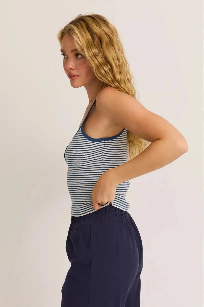 SCOOP NECK SWEATER TANK TOP