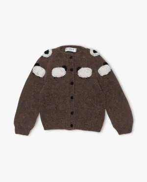 Sheeps cardigan | Brown