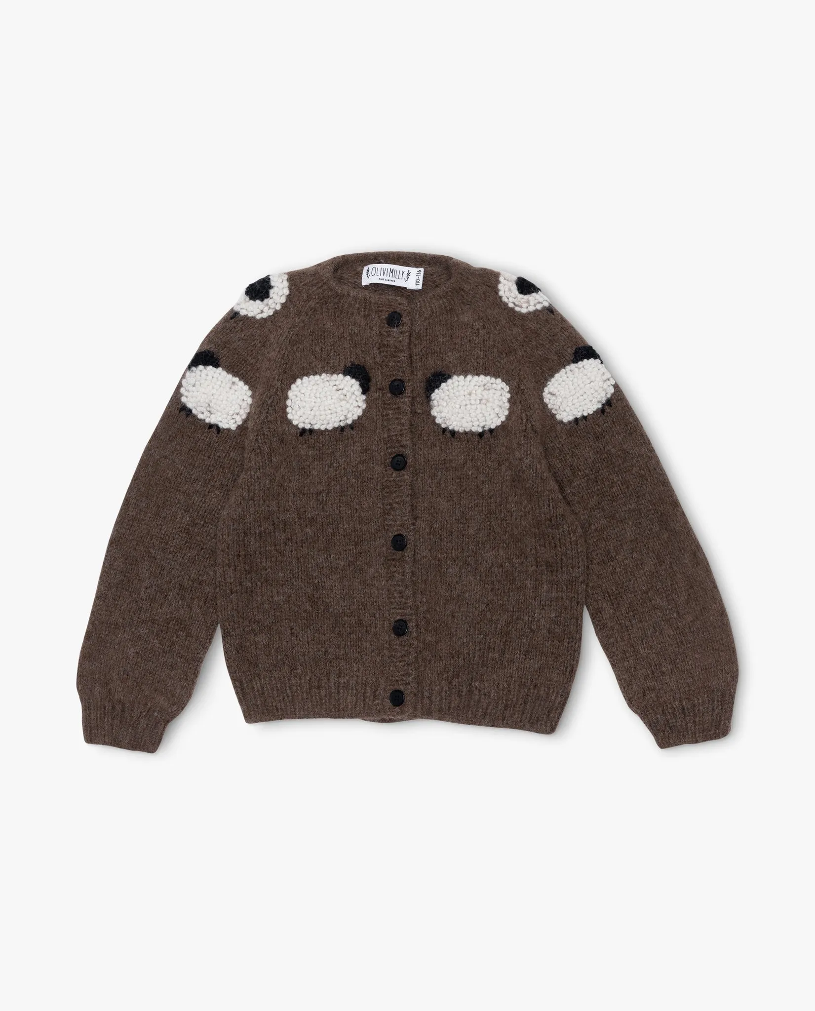 Sheeps cardigan | Brown