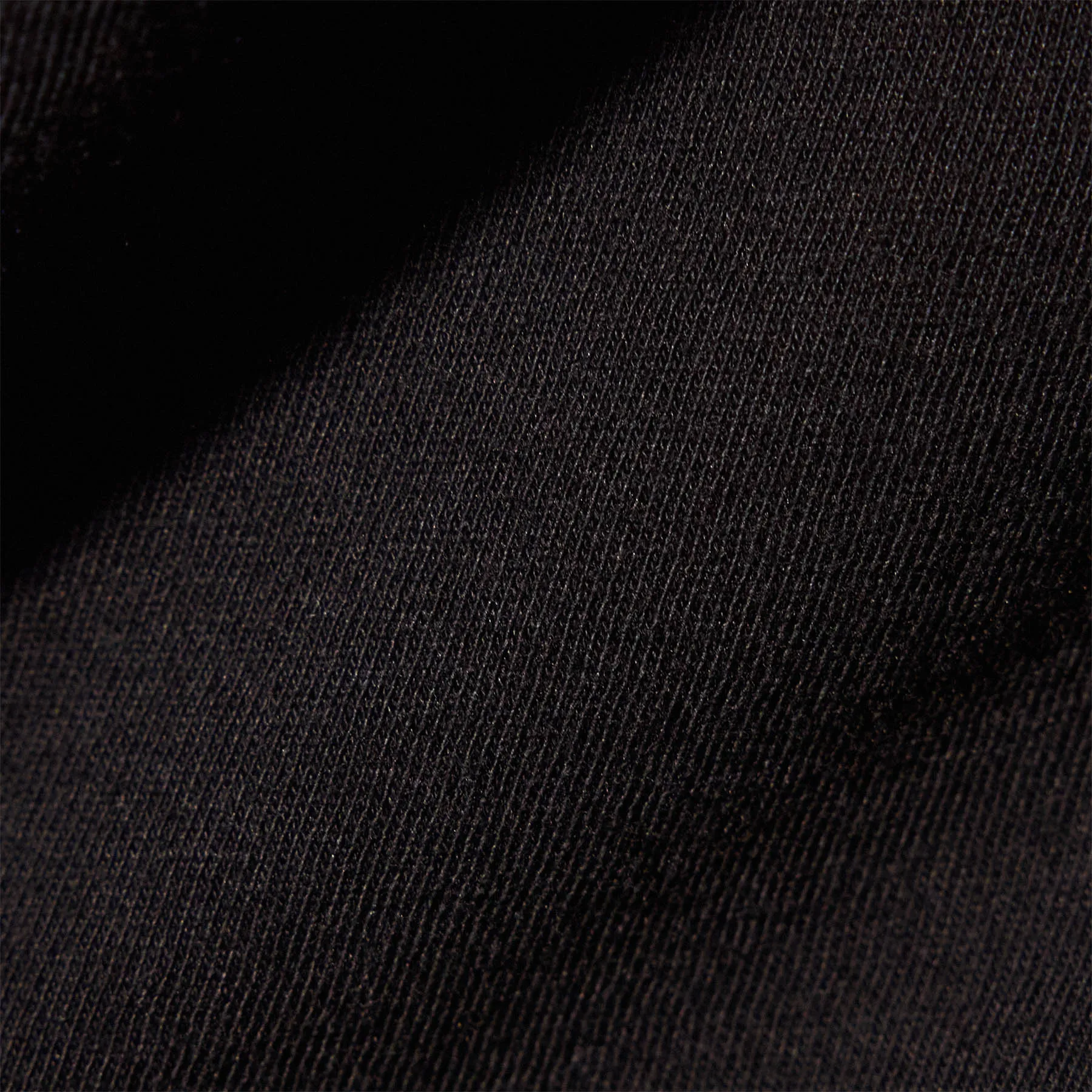 Shrunken Crew Neck Tee - Black