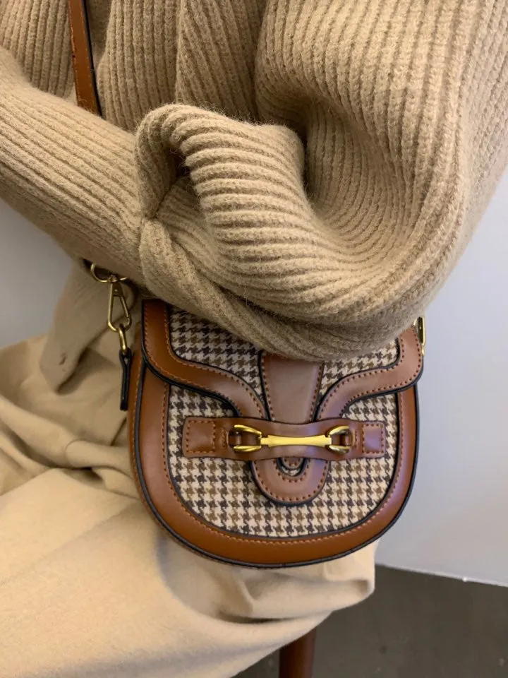 Single-breasted Vintage Lapel Sweater Outerwear Grey