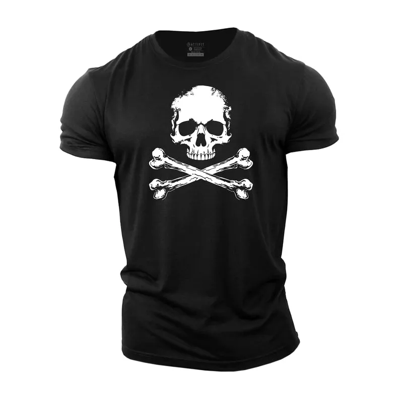 Skull Bones Cotton T-Shirt